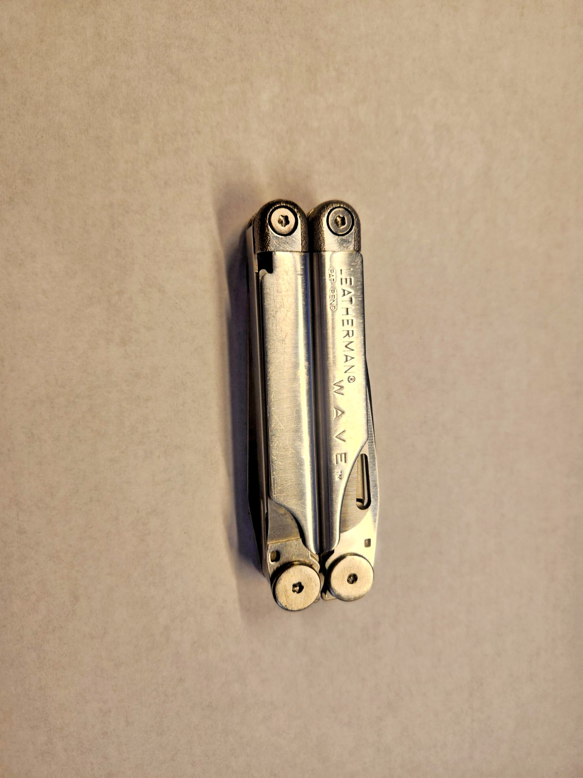 Nice! Vintage Leatherman Wave USA Stainless Steel Multi Tool Nov 99 FREE SHIP