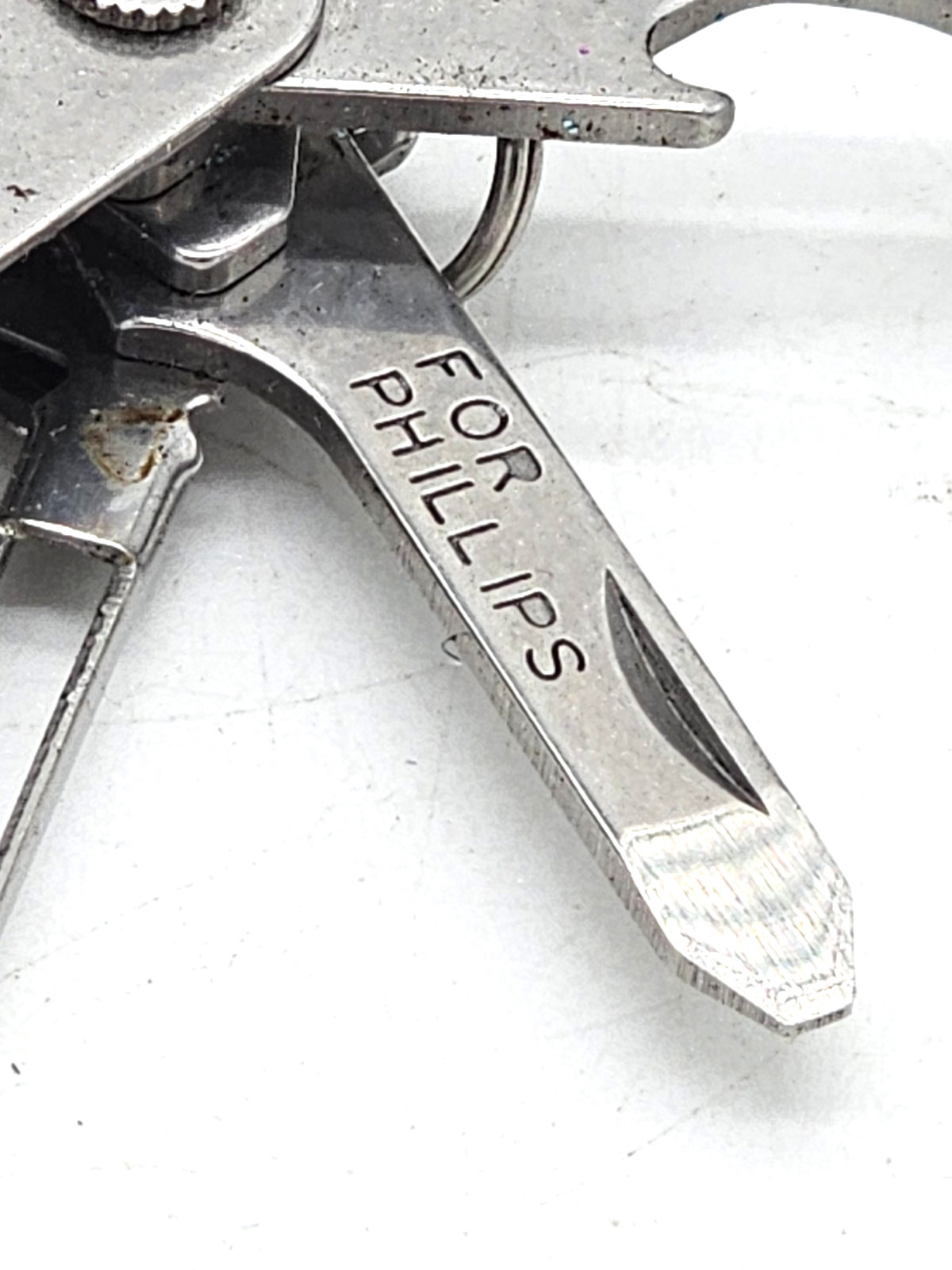 Mini Multitool Leatherman Micra Knife Scissor Tweezer Screwdriver Can Opener