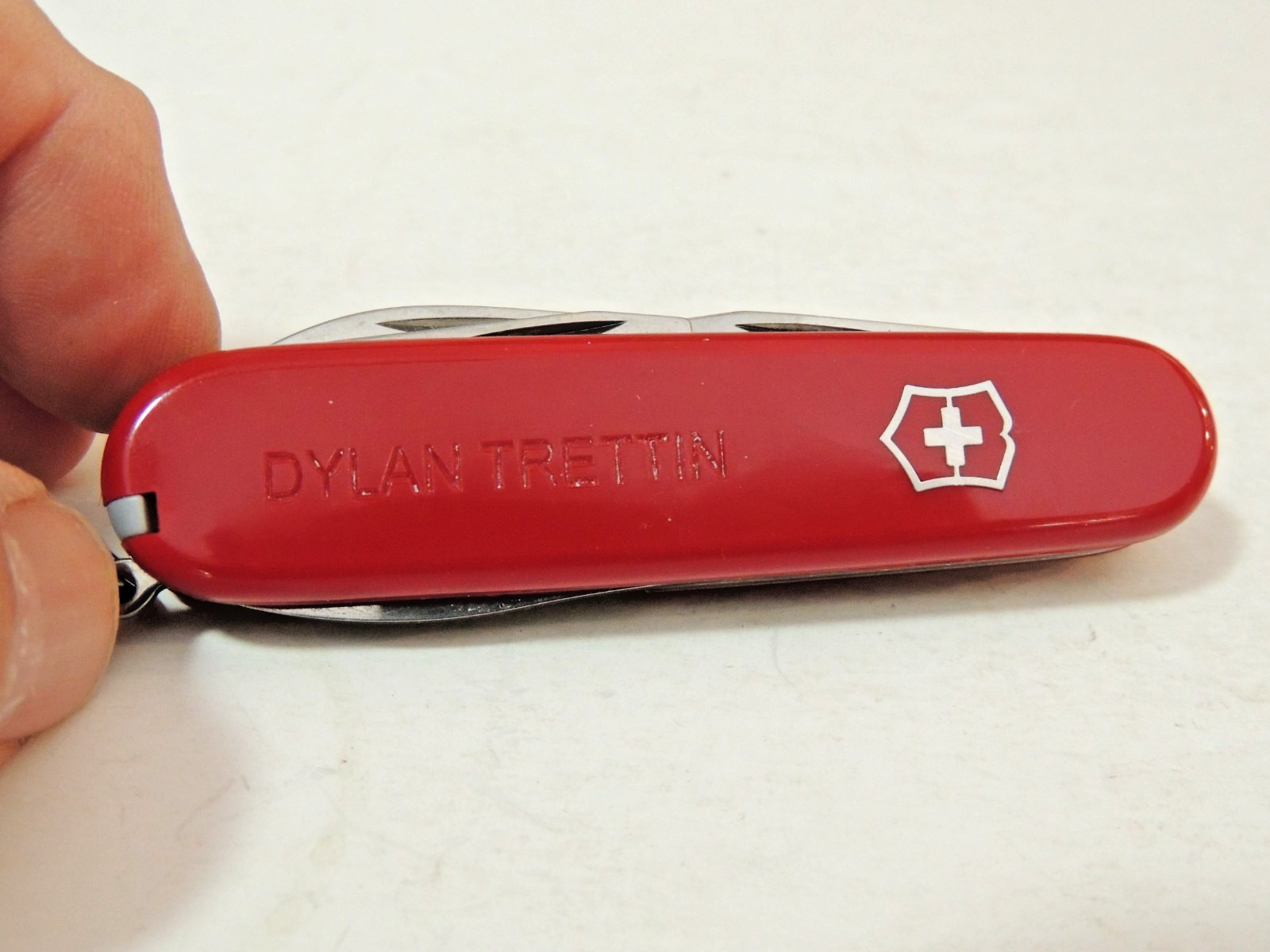 Original Swiss Army Knife Red Tinker Victorinox New in open Package 12 Functions