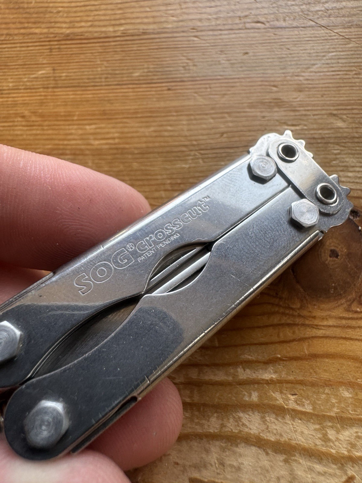 SOG Crosscut Multitool Knife W/ Sheath!