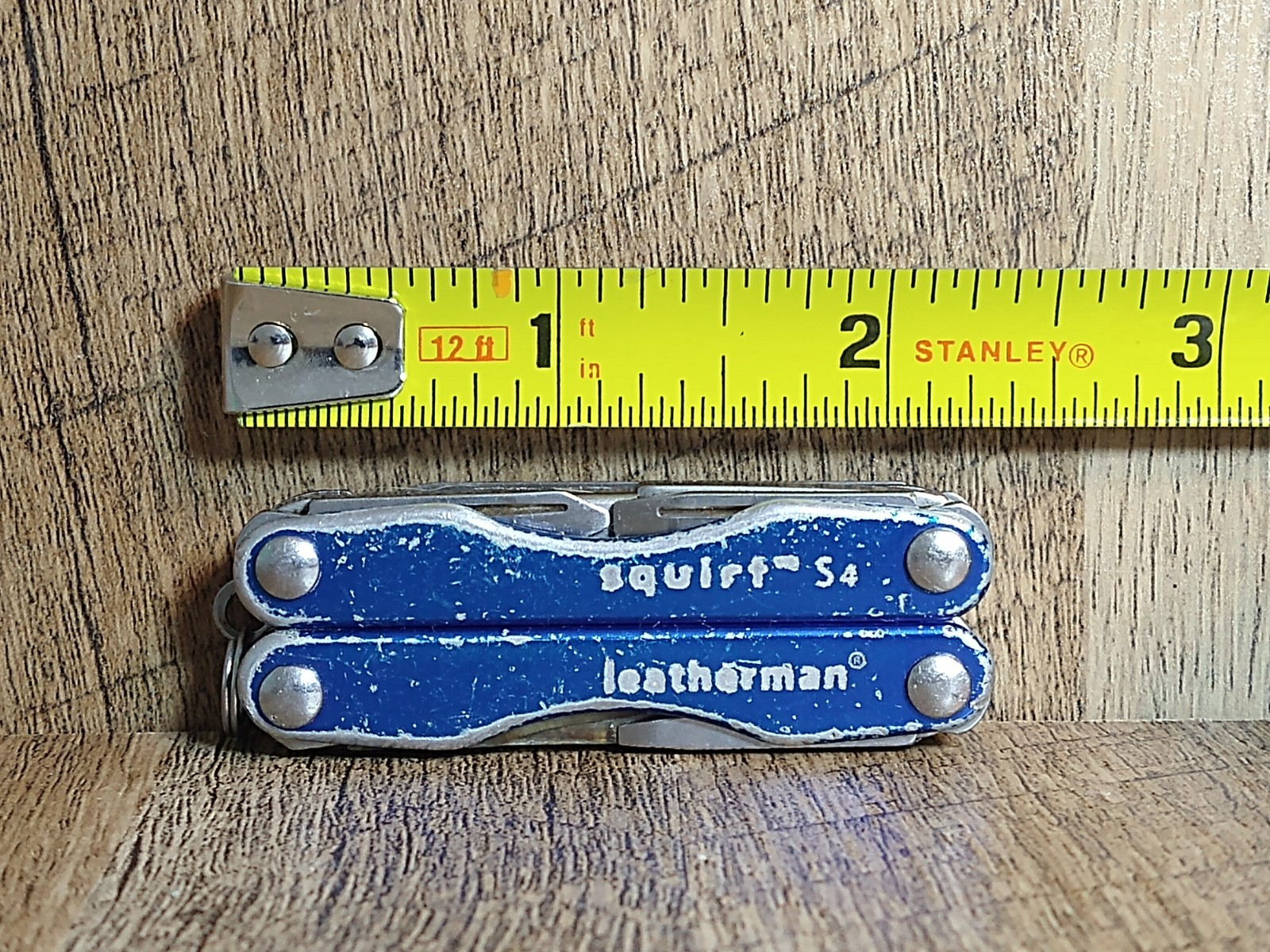 Leatherman SQUIRT S4 BLUE Multi-Tool (Retired Model) – All Tools Good!