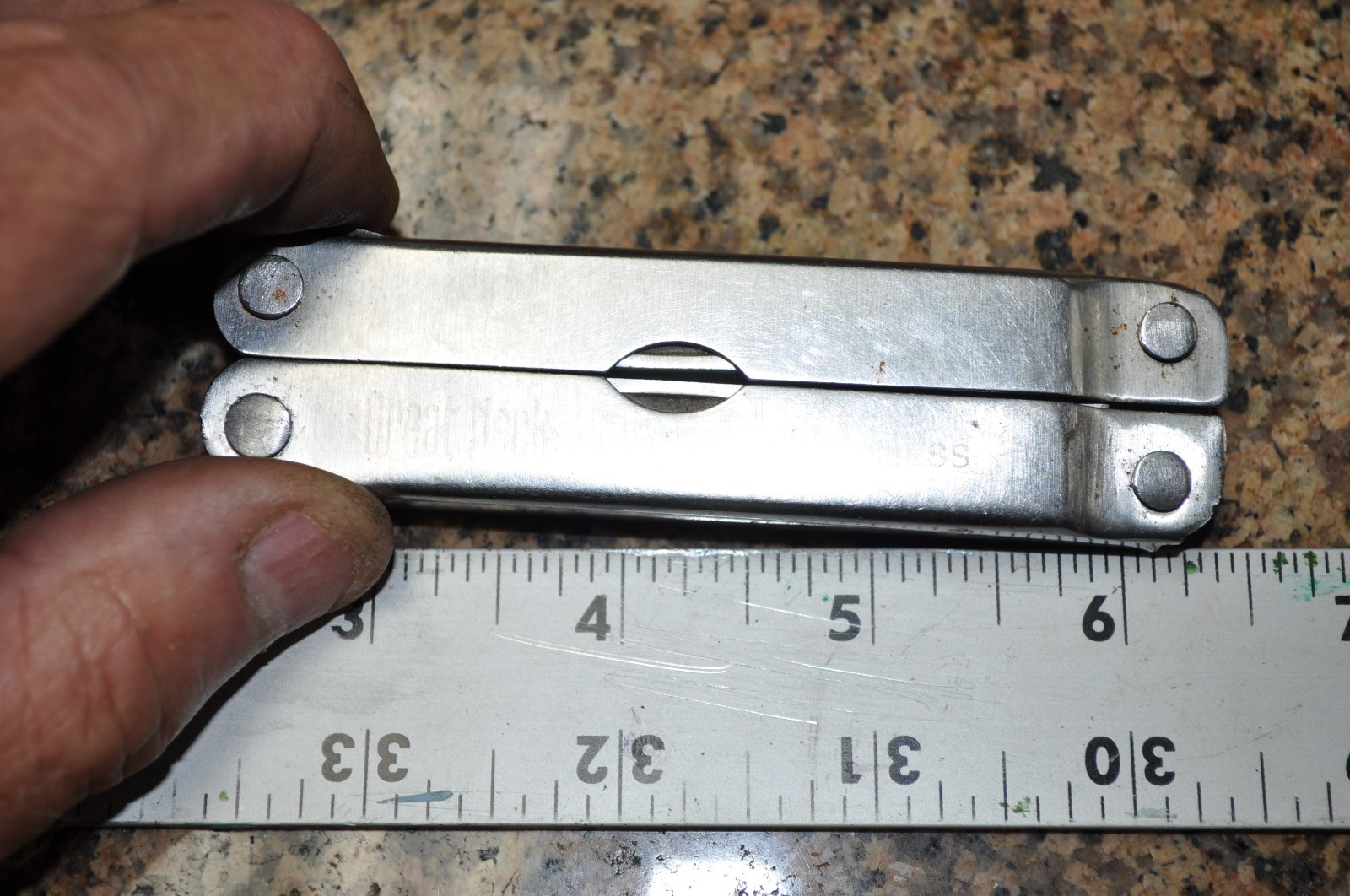 Vintage Great Neck Multi Pocket Tool 9 in 1, all stainless used see pictures