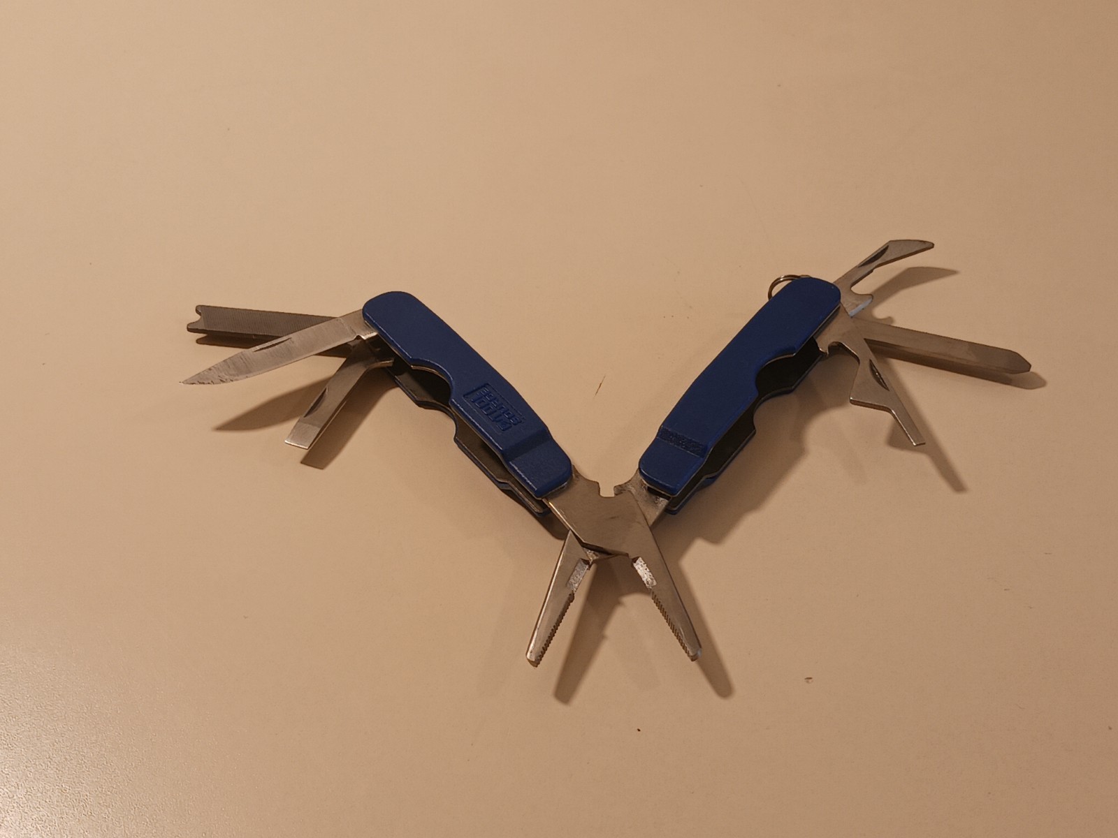 Tool Source 7-in-1 Mini Multi-Tool Pliers Knife Screwdriver File Bottle Opener