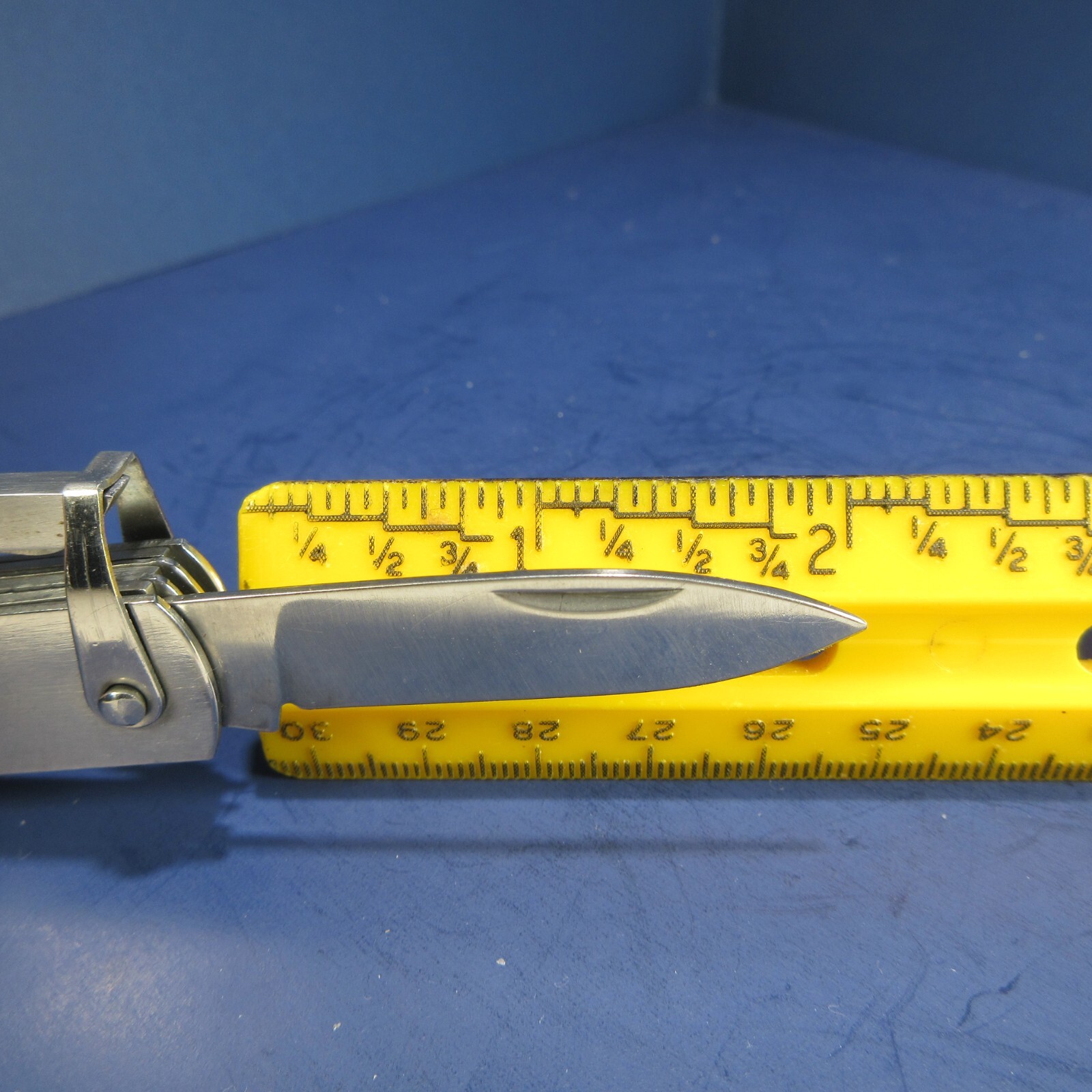 Multi-Tool All Stainless-Steel w/Pocket Clip & Nylon Belt Sheath EDC