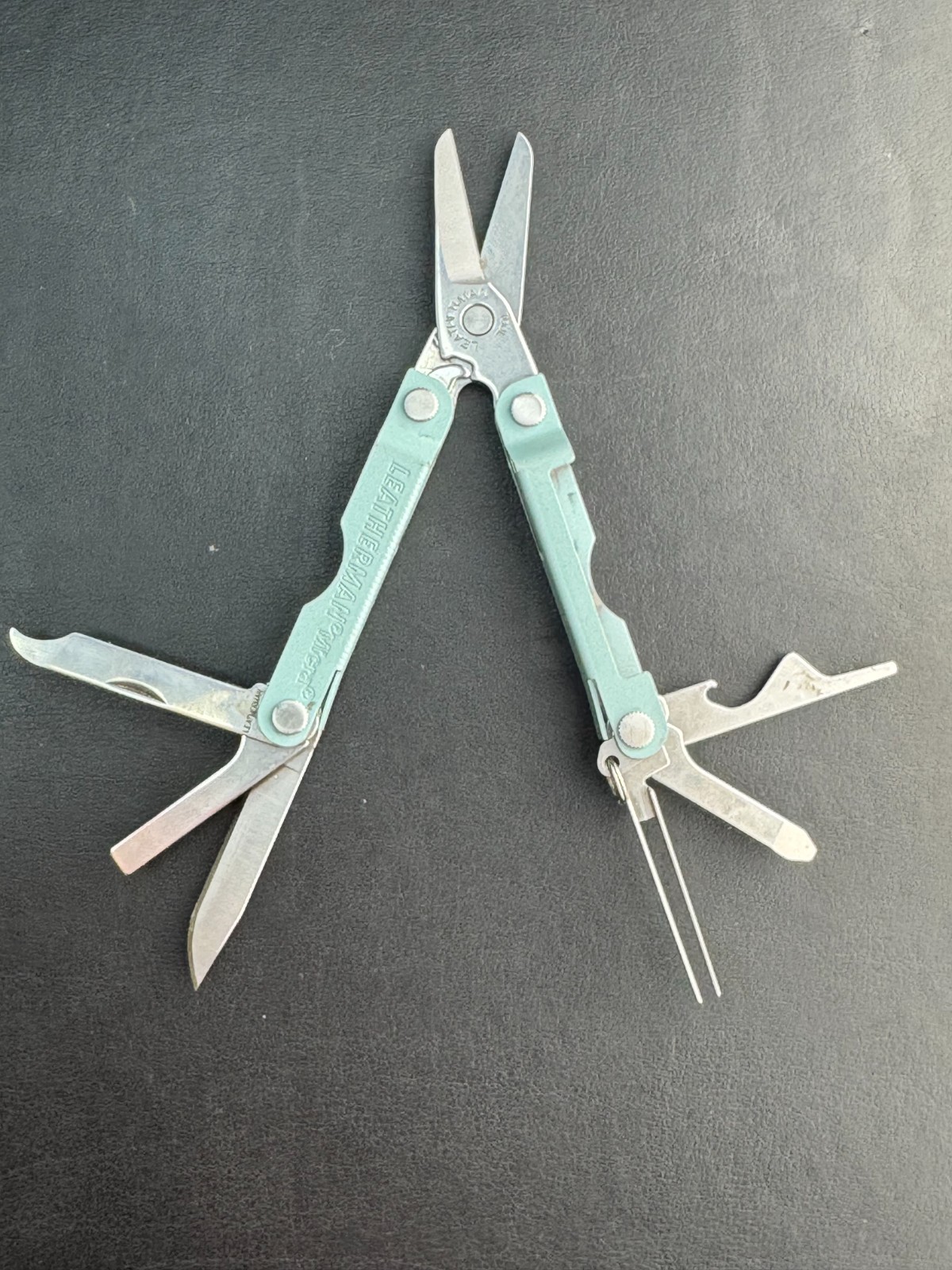 Leatherman Micra 10 in 1 Multitool Anodized Aluminum – Artic Blue