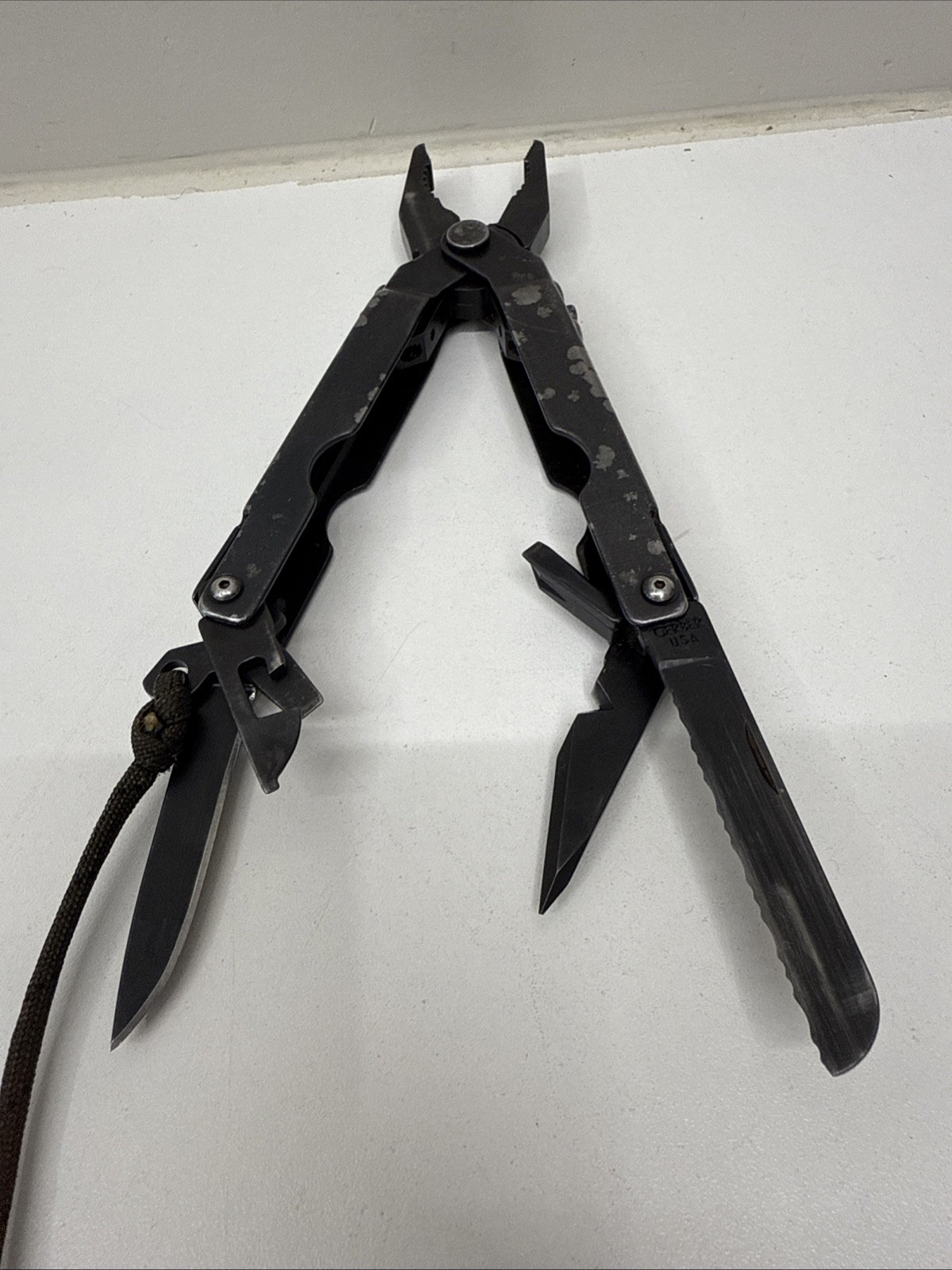 Vintage Gerber MP600 Blunt Nose Multi Plier Folding Tool Knife File