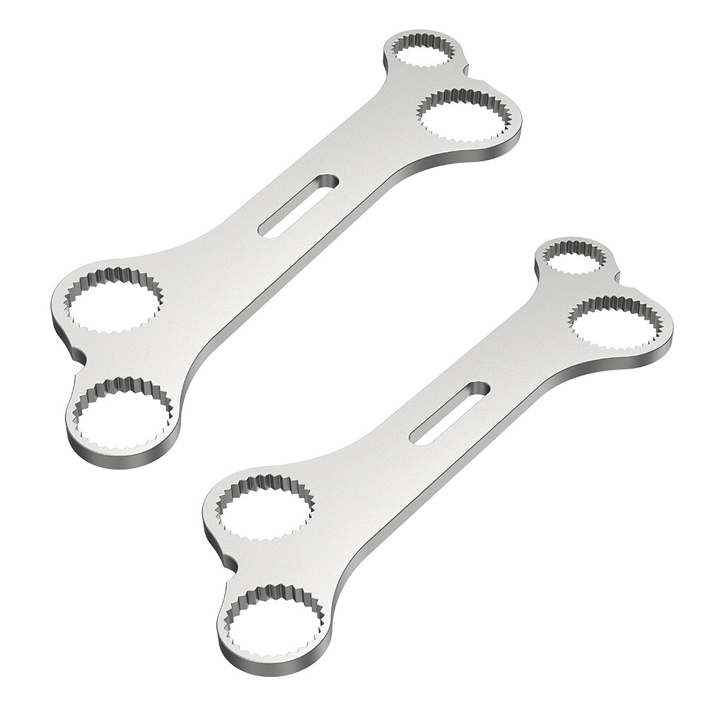 2X Parse Wrench Multitool Spanner For Leatherman Disassembly Tool – Bone Design