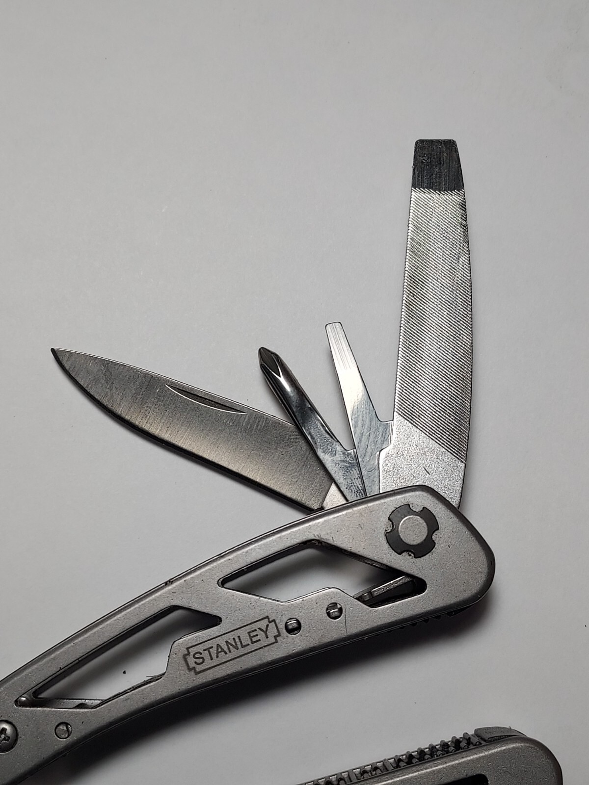 Stanley Multi Tool with Pliers Blade File Saw