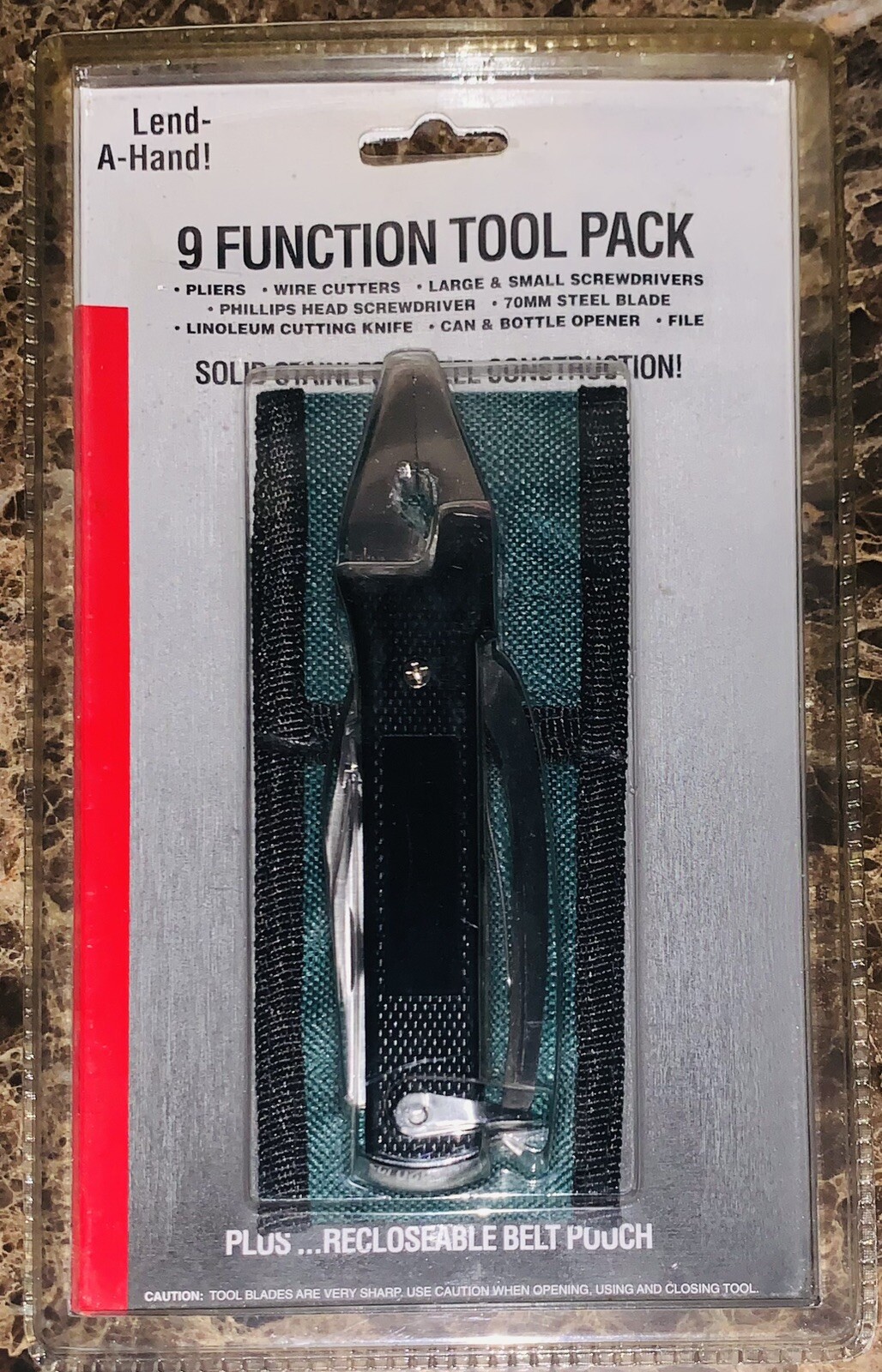 Vintage Lend-A-Hand 9 Function Multi Tool NEW Sealed 1999 Atico International