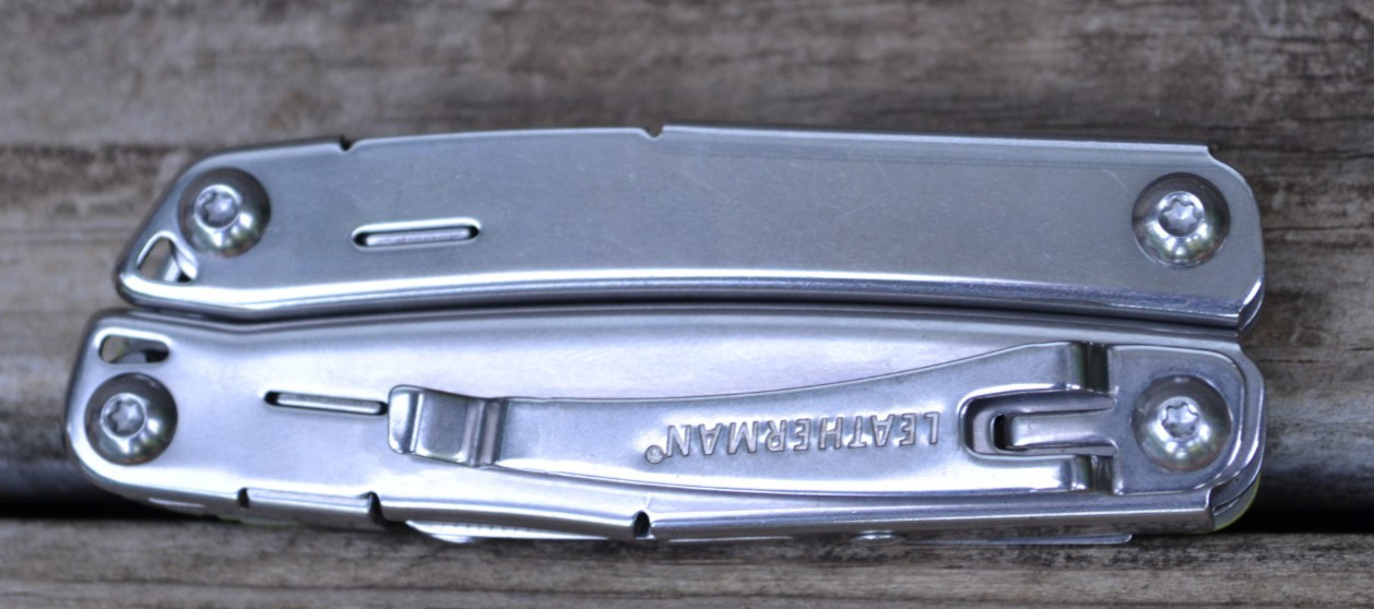 Leatherman SideKick Stainless Steel Green Multi-tool Knife Pocket Clip-New Other