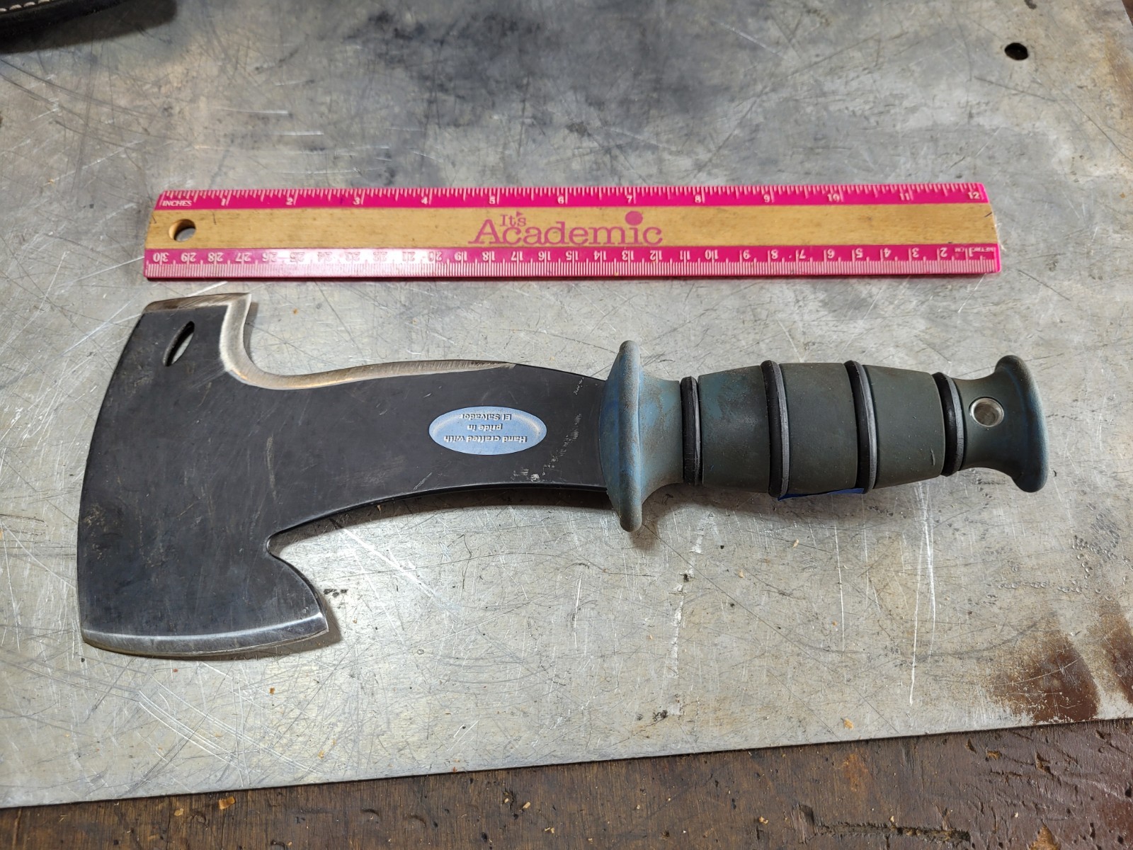 Condor Three Edge Camp Tool Hatchet W/Sheath Soft Stainless Won’t Rust#596