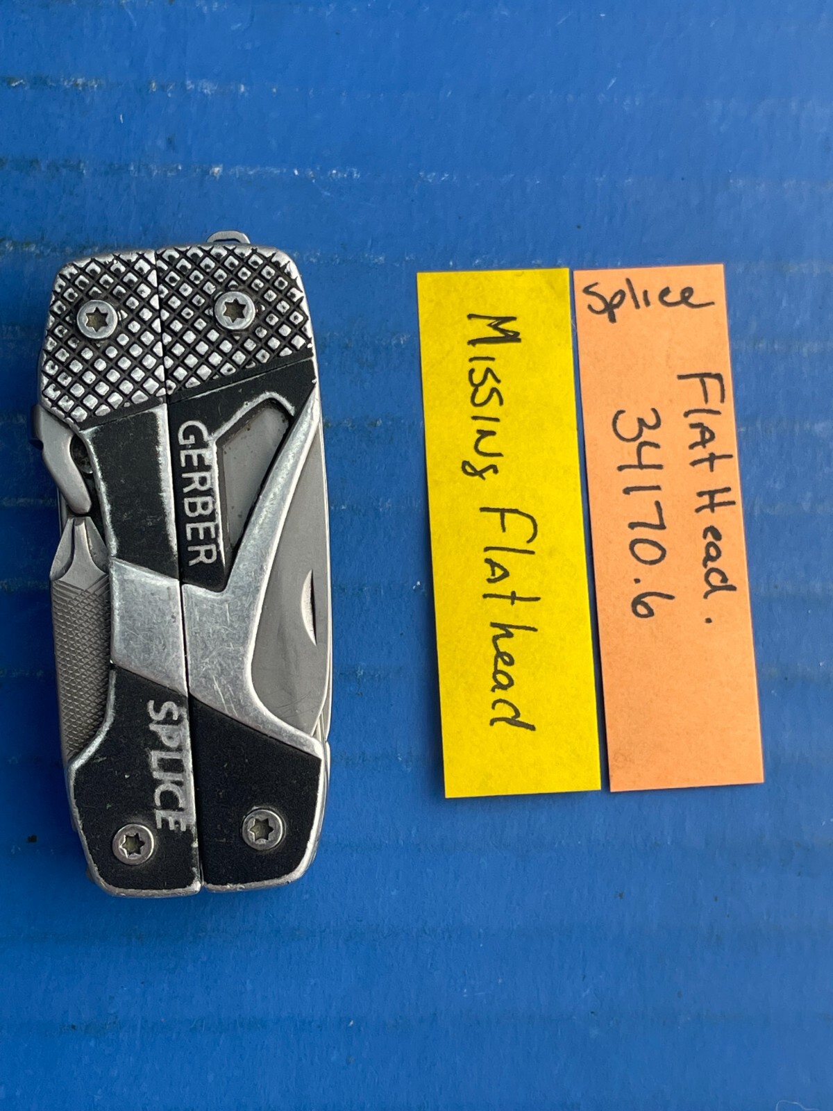 Gerber SPLICE Multi-Tool Pliers Hunting Camping Pocket Knife – Parts/Mods/Repair