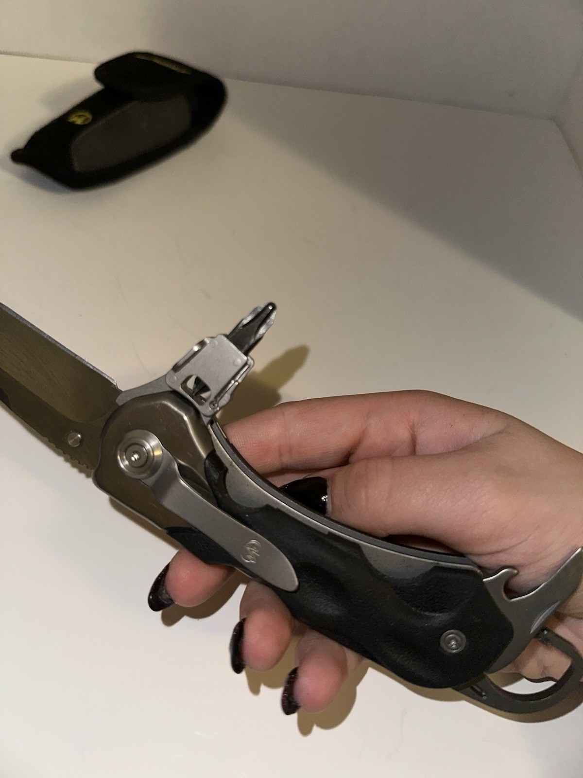RARE DISCOUNTED LEATHERMAN K502X 154CM BLADE LOCKBACK FOLDING KNIFE MULTI-TOOL