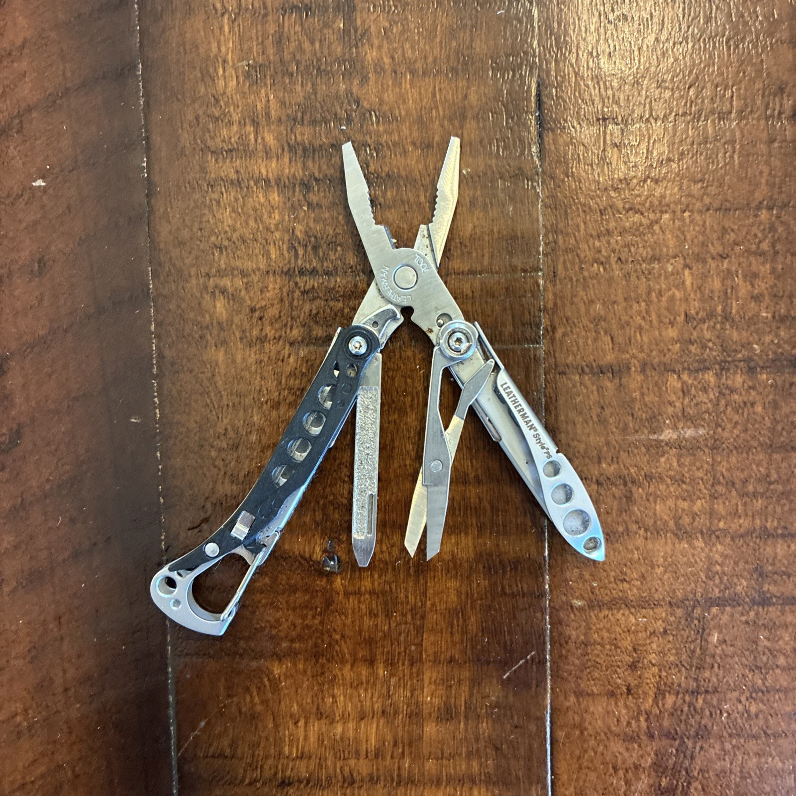 Leatherman Style PS Black Mini Multi-Tool Keychain Stainless – Excellent