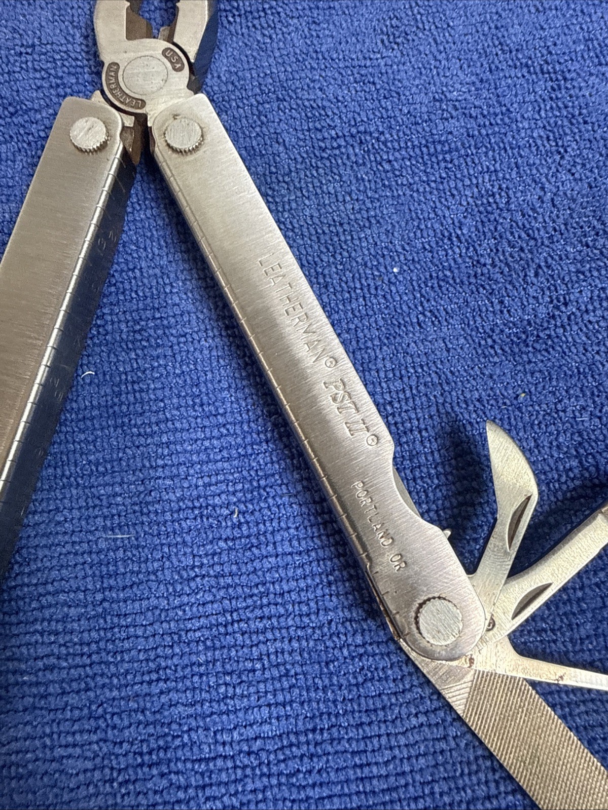 Vintage Leatherman PST II Multi-Tool | With Case / Sheath – 12/98 Date – Nice!