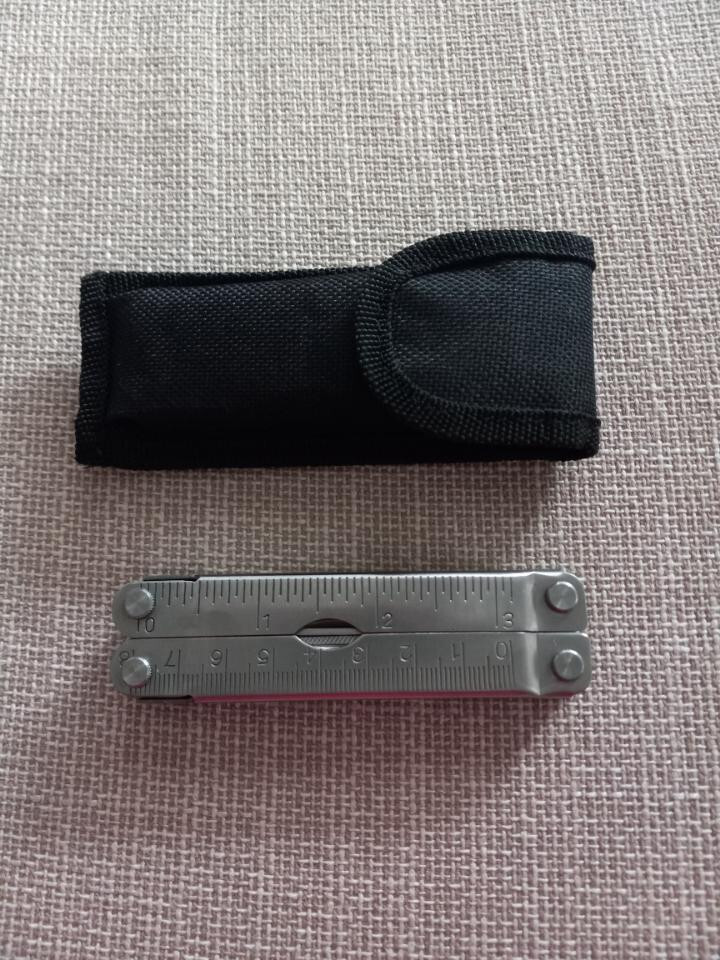 Vintage Multi-pocket tool pliers with Sheath plus 9 tools 15 functions
