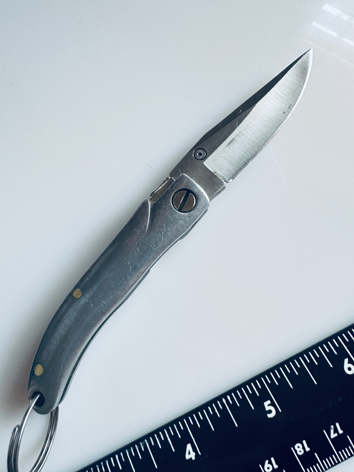 RARE C. Jul Herbertz Messer AISI 420 Laguiole Bee Aluminum Knife 219108