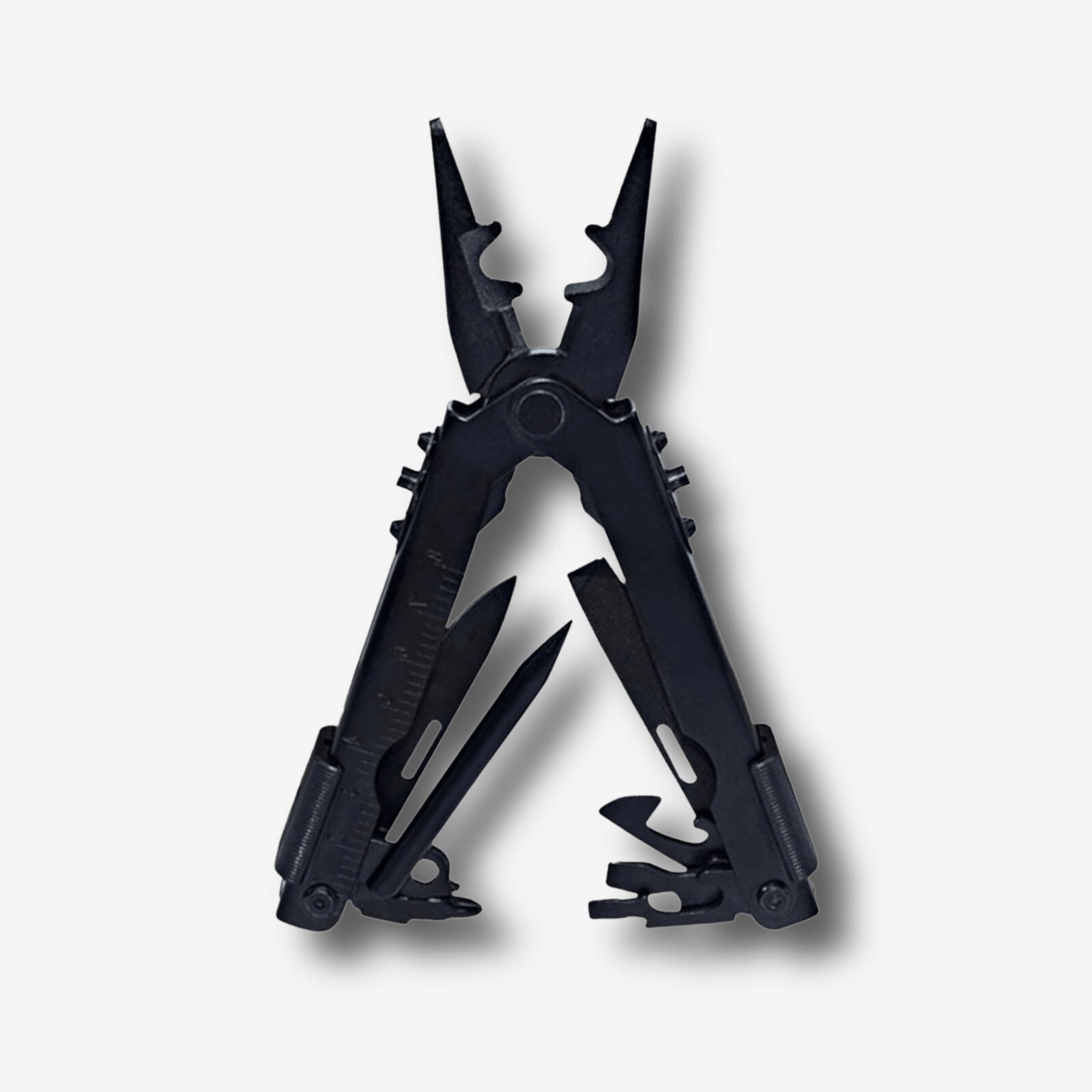 13-in-1 Folding Multi-Tool Pliers Knife Screwdrivers Wire Stripper EDC Camping
