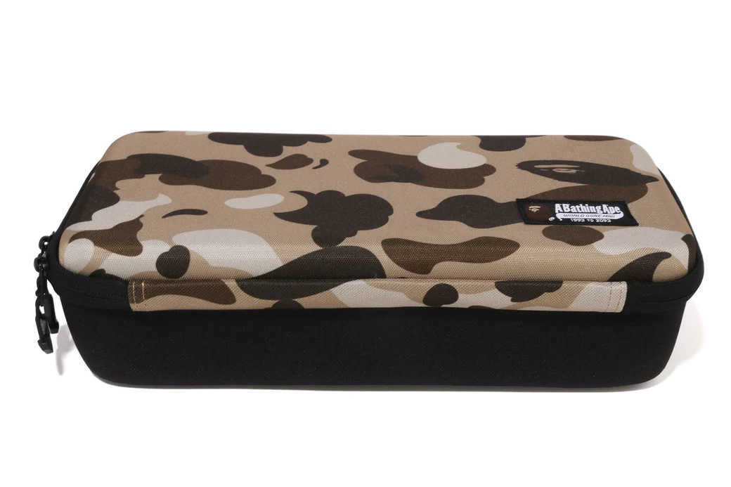 A BATHING APE Outdoor Camping Tool Box BAPE CAMO Pattern Green Authentic Japan