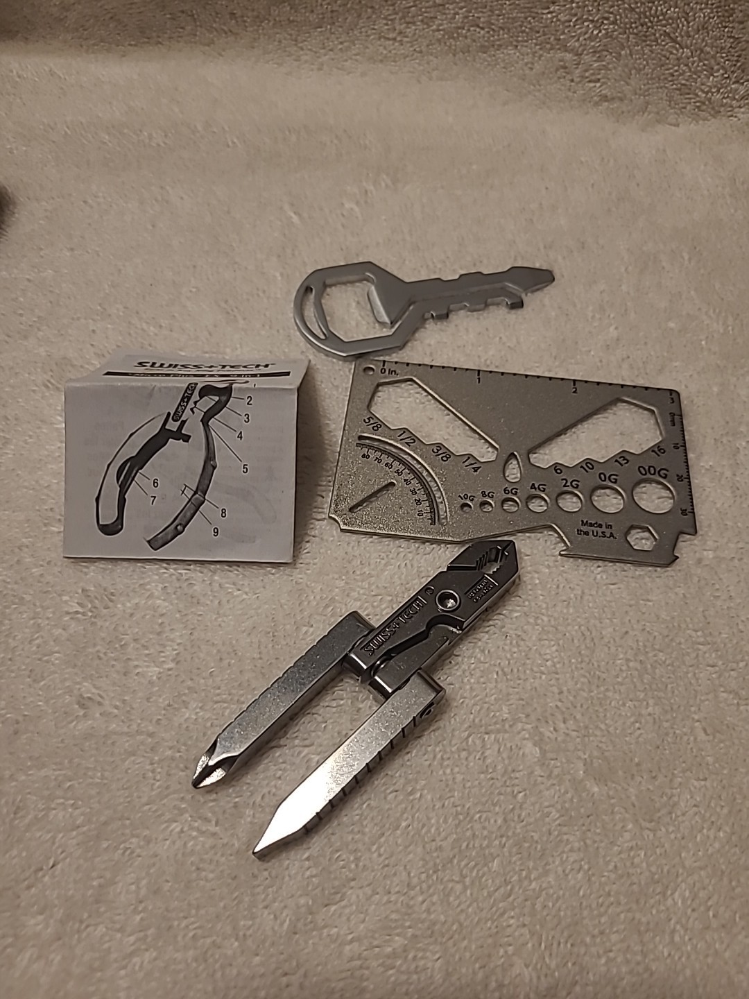 3 Multi Tools Swiss Tech ,