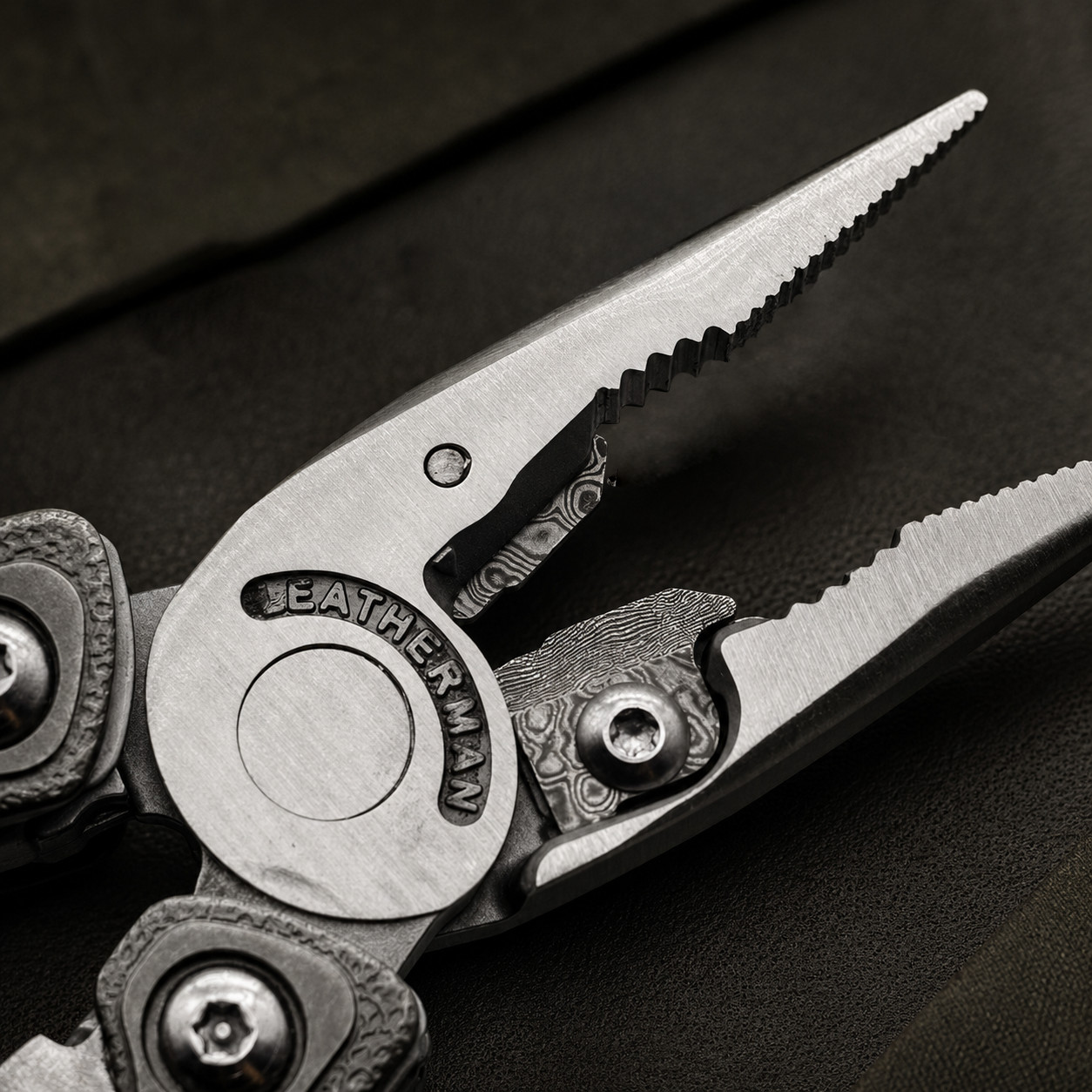 VG10 Damascus Blades Jaws for Leatherman Multitool Replacement Parts