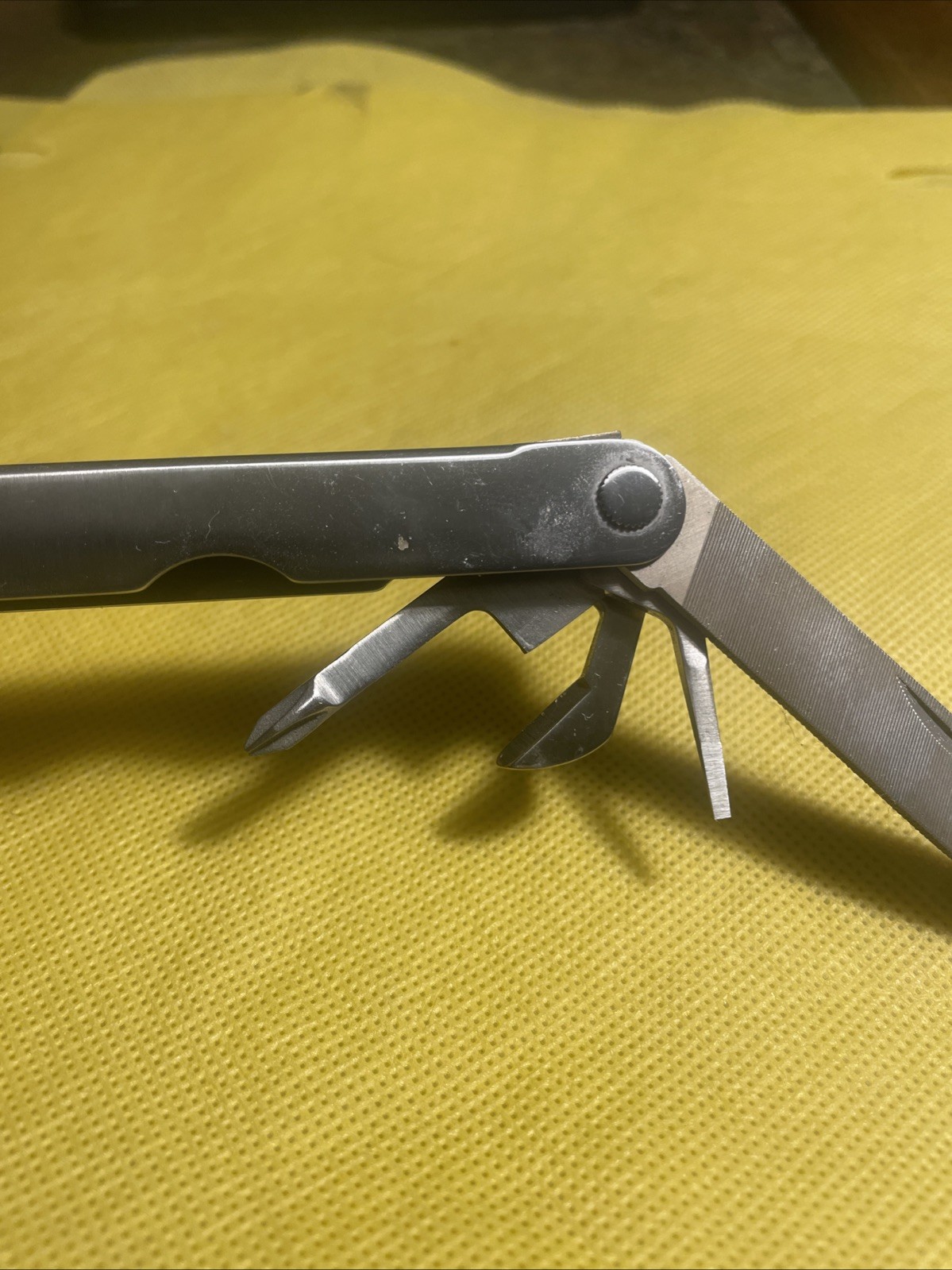 Vintage Genuine Original Leatherman Multitool Brown Leather Sheath Portland OR