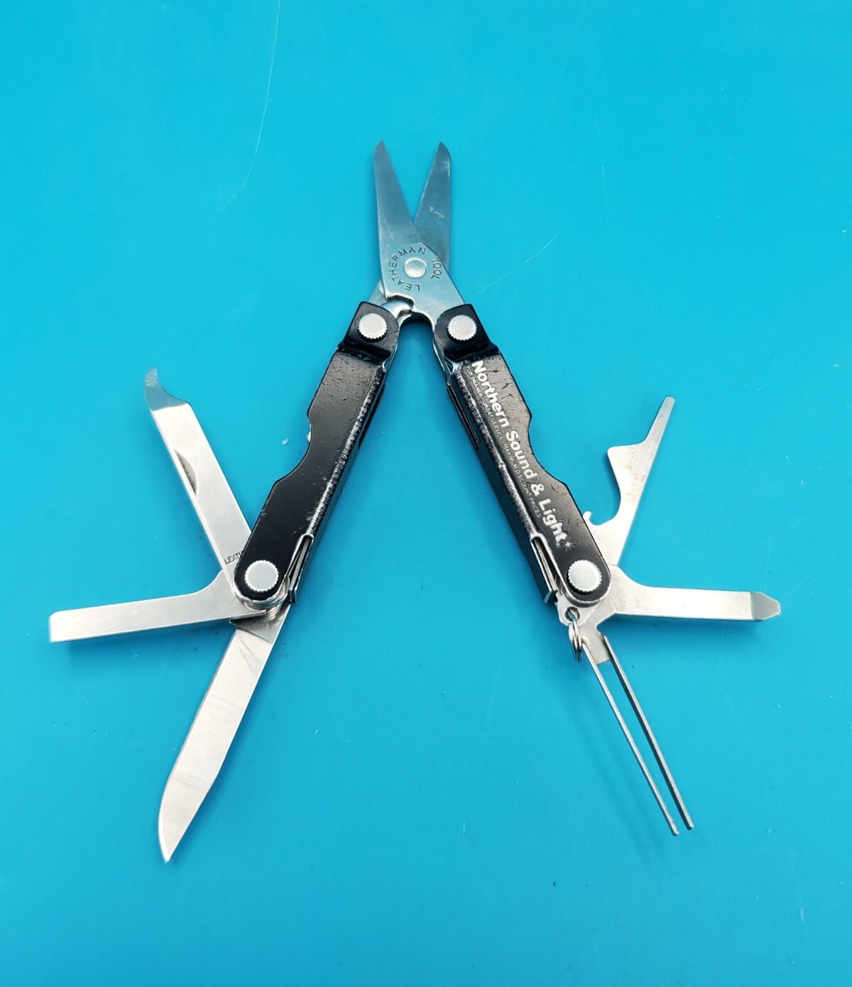 Leatherman Micra Multi-Tool, Knife, Scissors, Key Ring, Black! NORTHERN SOUND