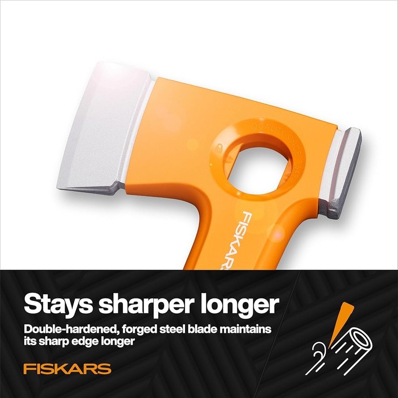 Proprietary Blade Grinding Hatchet Low Friction Durable Alloy Steel Tool New