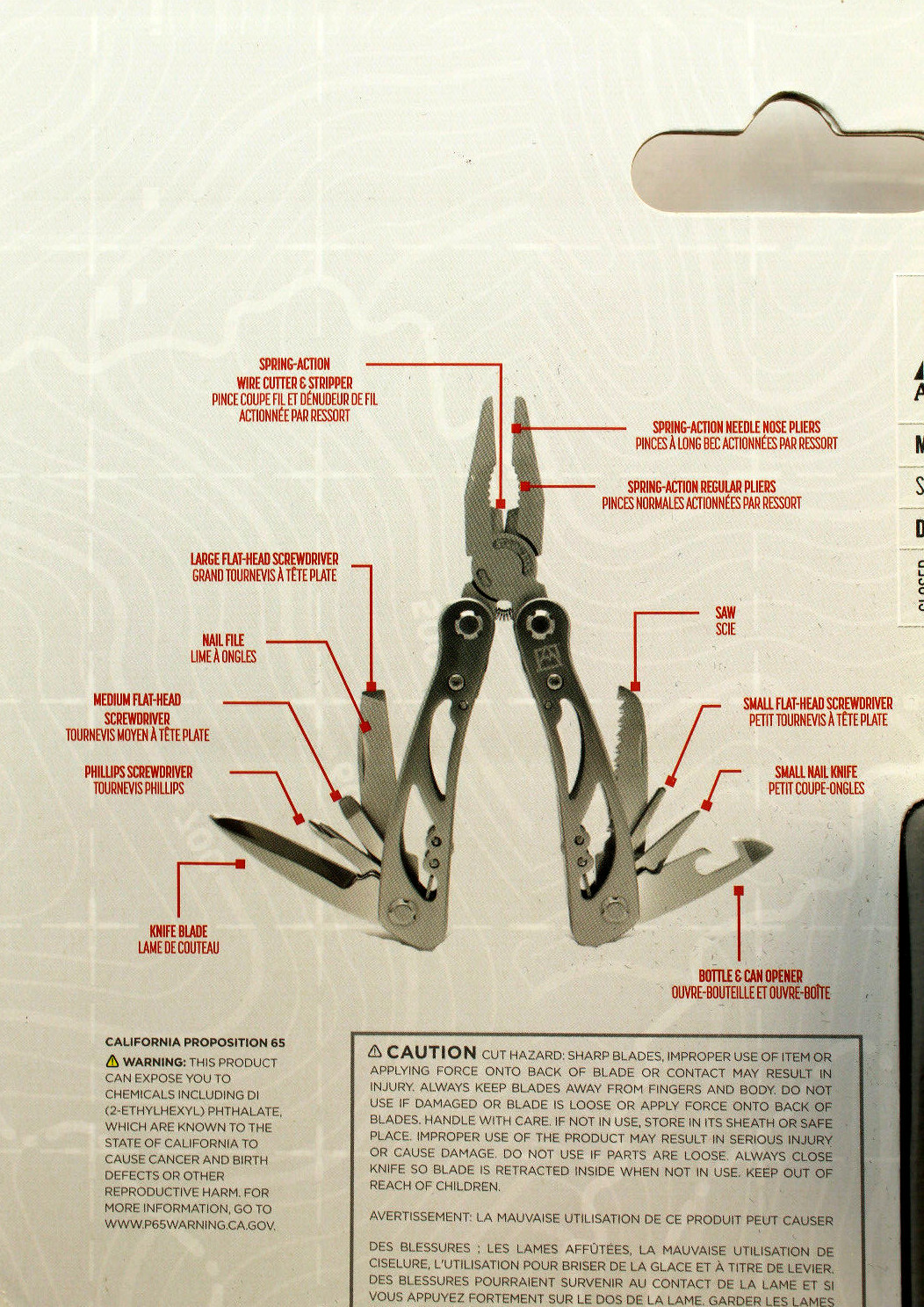 AVALANCHE 12-IN-1 Multi-Pliers Multi Survival Tool With Sheath NEW WITH PACKAGE