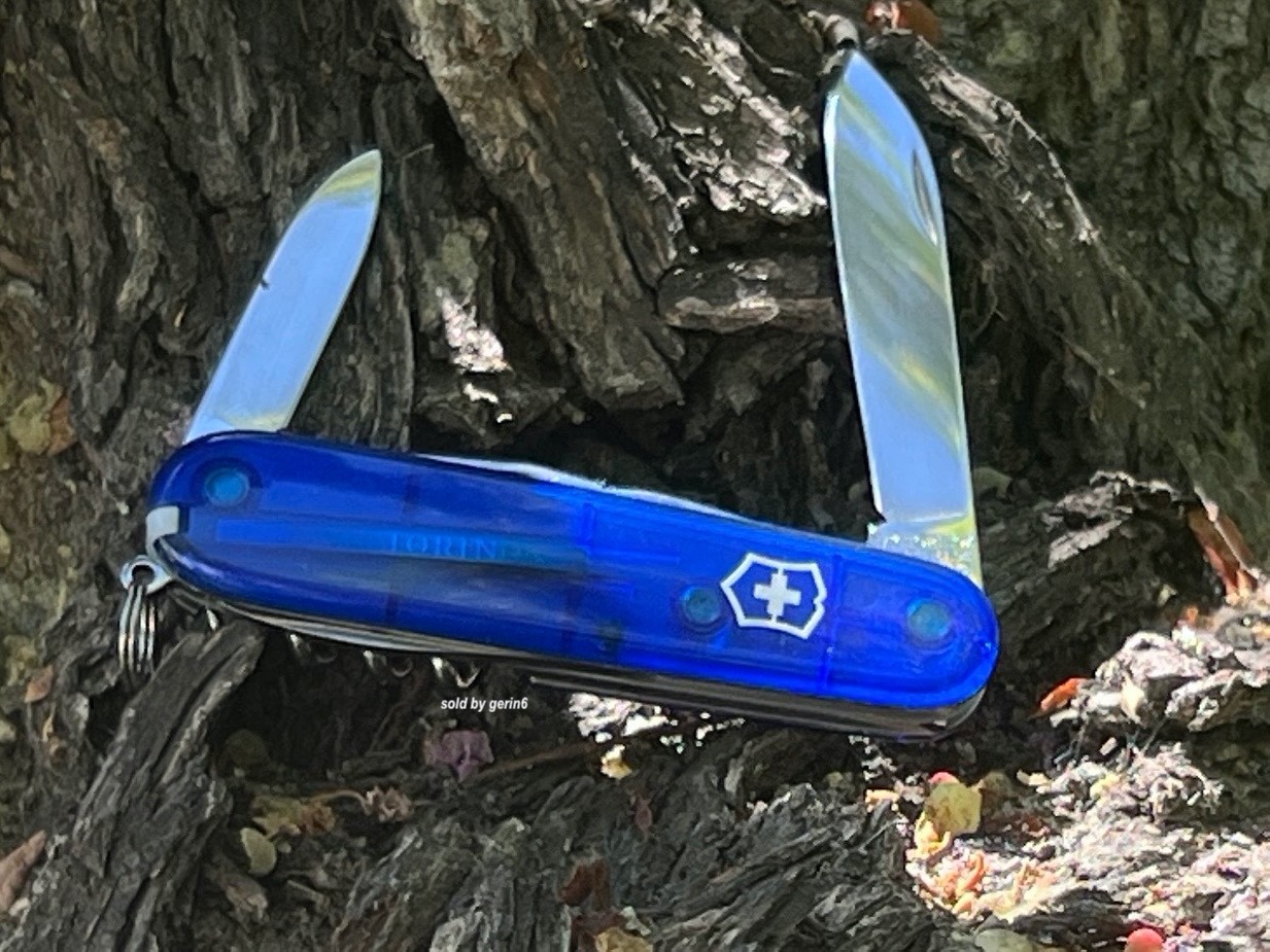 Victorinox Swiss Army Knife, Spartan Blue Translucent, 1.3603.T2, New In Box
