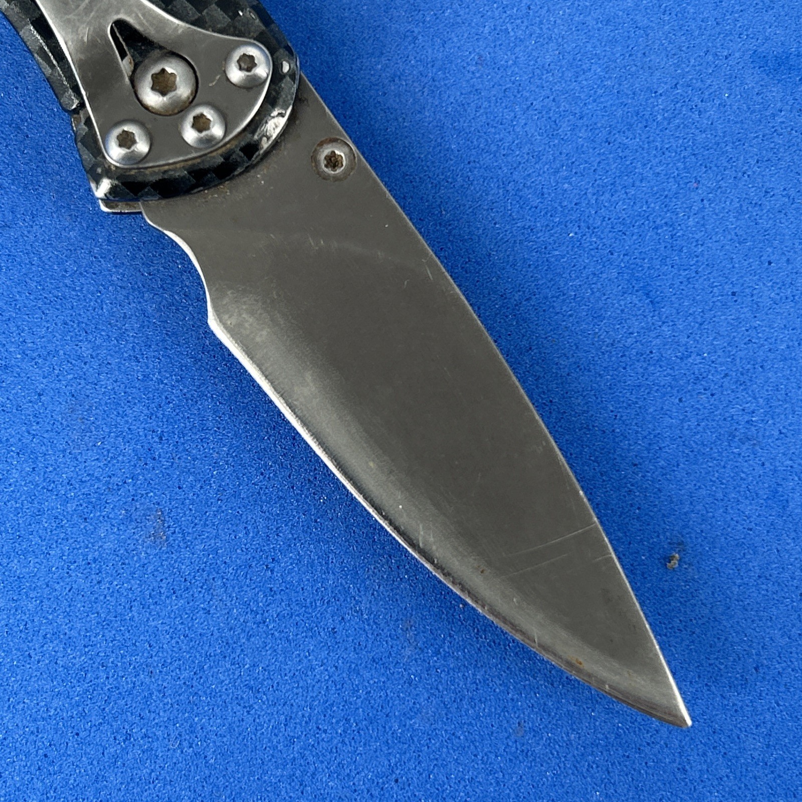 Buck 327 Nobleman Stainless STEEL Linerlock Folding Pocket KNIFE