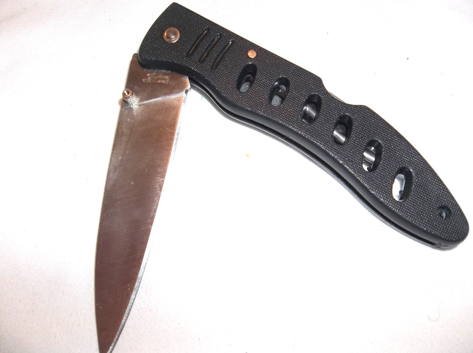 Frost Cutlery “Blue Tick Folder” 15-334B