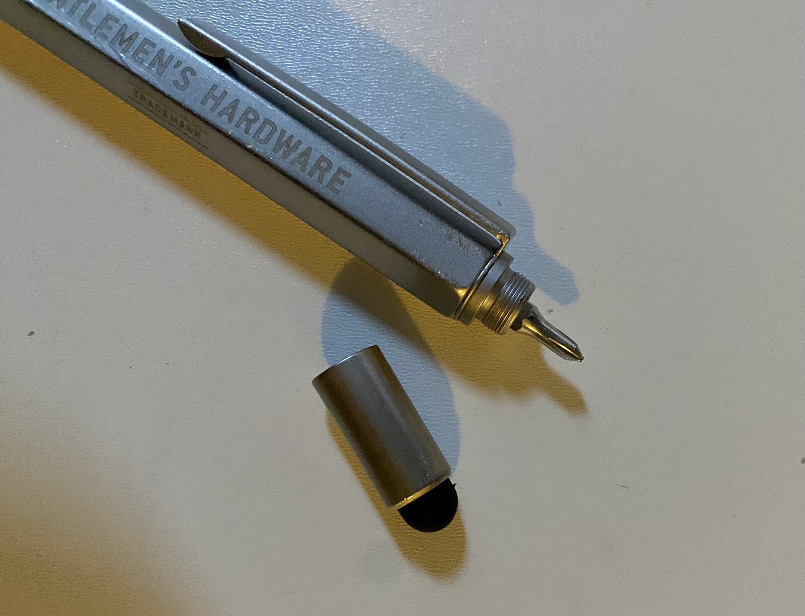 Gentlemen’s Hardware Tooling Pen Multi-Purpose Tool Brass Pen Screwdriver