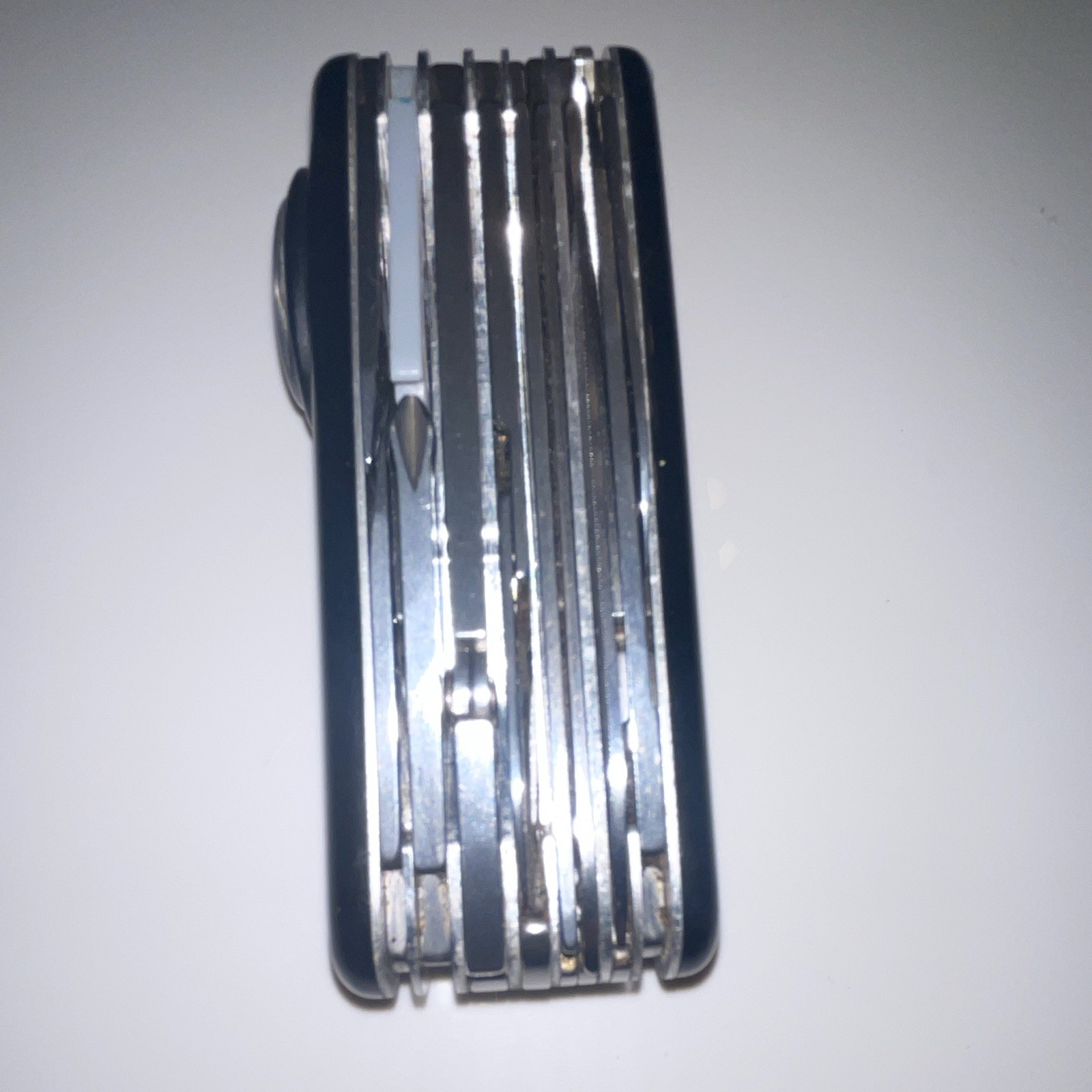 Victorinox Swiss Army Black Multi-Tool Knife w/ Watch Corkscrew Key Ring 2.5″