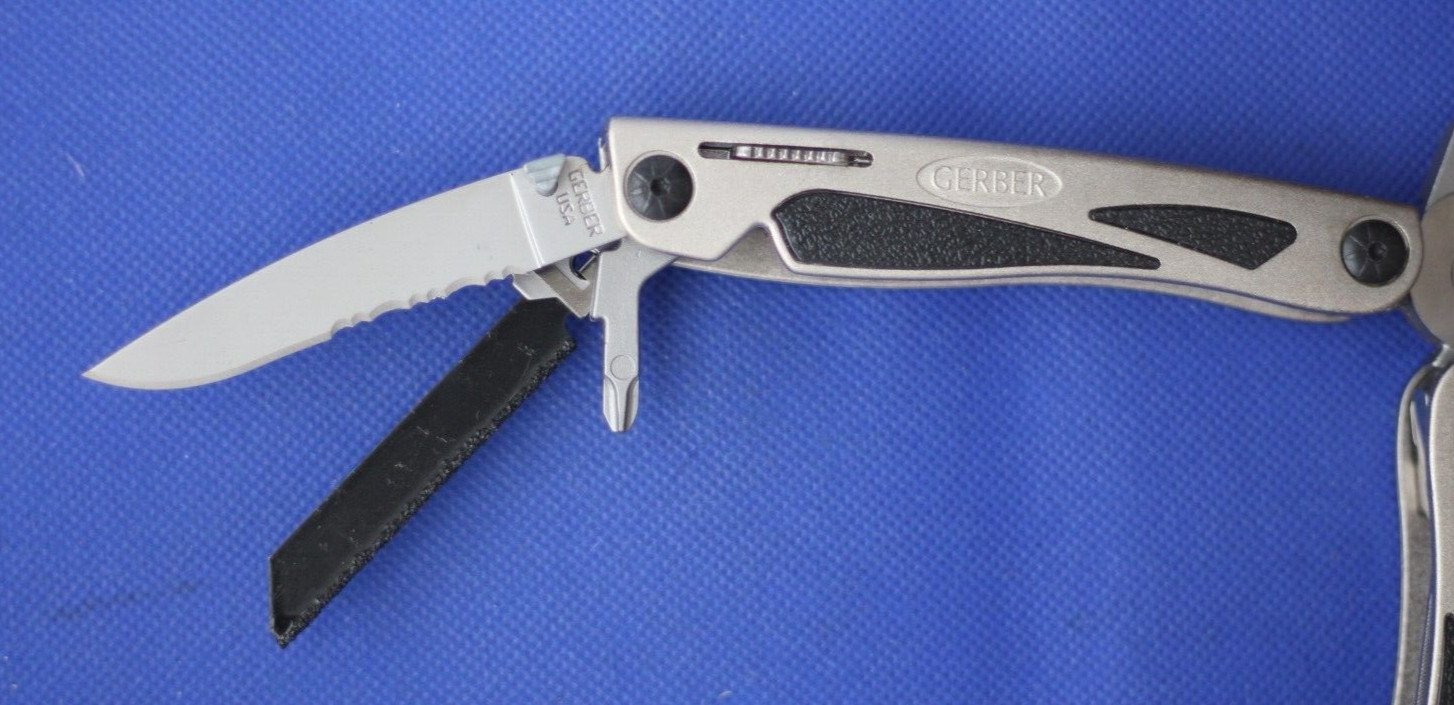 Gerber MP800 Legend Multi Tool Scissors Knife RemGrit, MP800, NOS