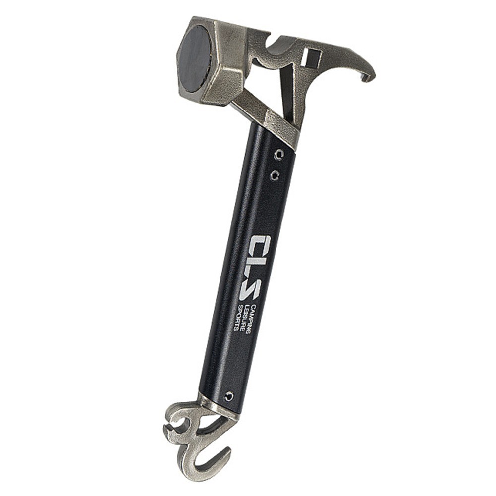 Stainless Steel Camping Hammer Multifunction Nail Puller & Bottle Opener
