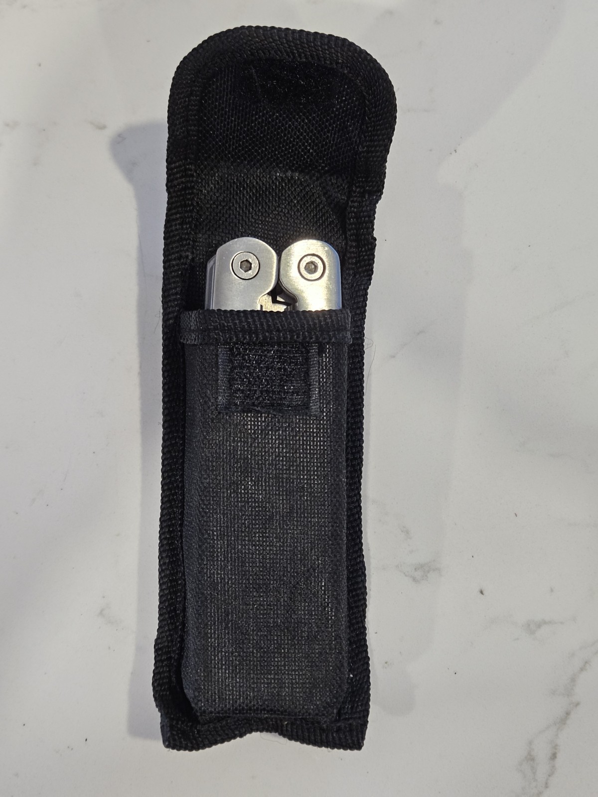 Stainless Steel Multi Tool Pliers Knife Saw Screwdrivers w/ Case & Bit Set