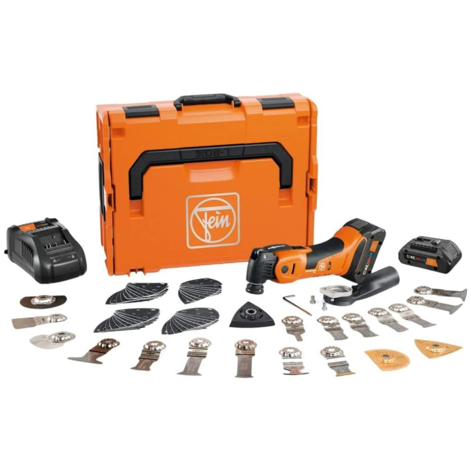 Fein Ampshare Multimaster Multi-Tool 700 Max Top Set 18V 4Ah 68pc