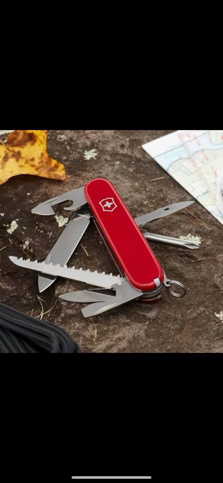 Victorinox Hiker Swiss Army Knife Multi-Tool 13 Functions Red