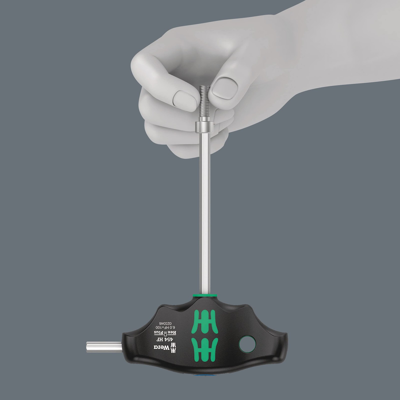 – 05136070001-454/5 HF SHK Set 1 Screwdriver set T-handle screwdriver Hex-Plu…