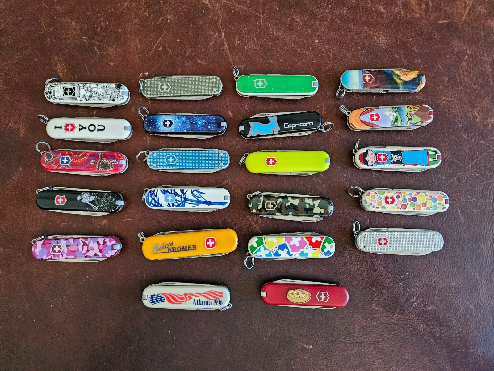 Victorinox Swiss Army 58mm knives SD classic minichamp rambler