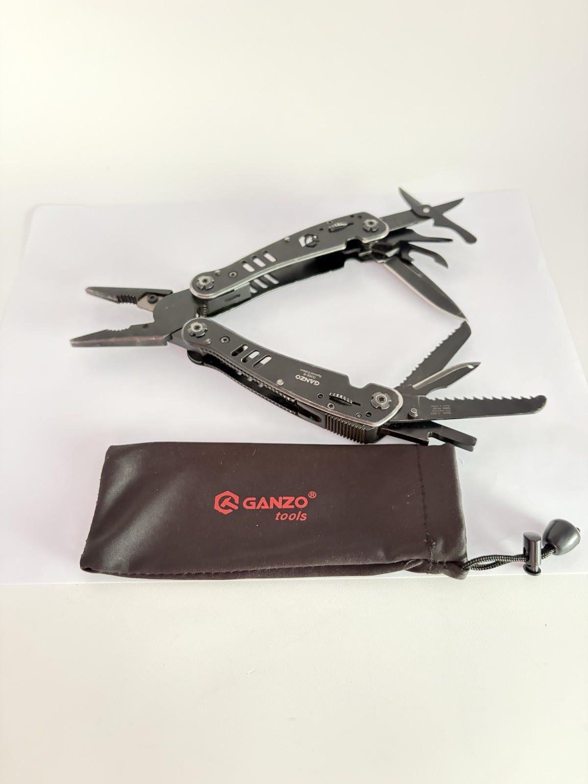 Ganzo Multi Tool G302 B Outdoors Military Camping Pliers Kits Fishing Multitool