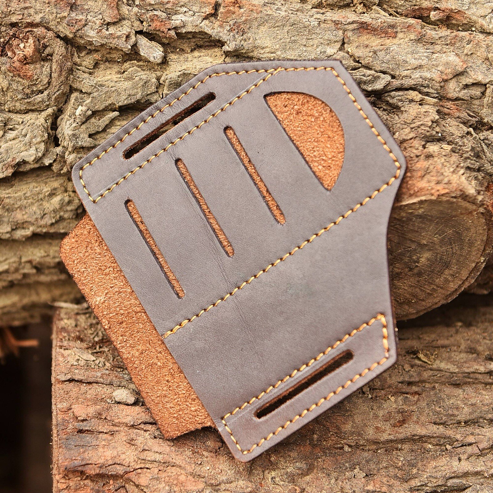 Custom Belt Organizer Multitool Leather Sheath LeatherMan Knife Flashlight Torch
