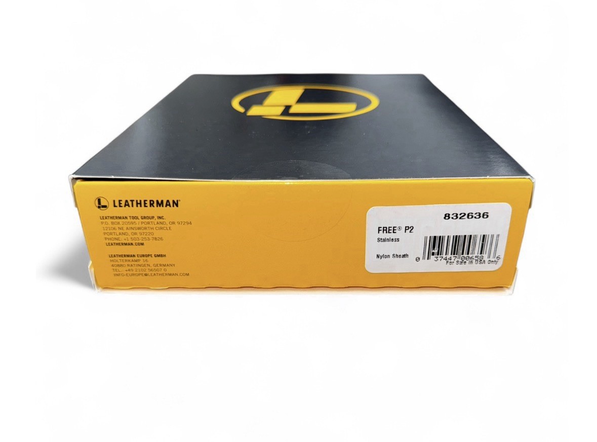 Leatherman FREE P2 Stainless Multi-Tool w/ Sheath [NEW IN BOX]