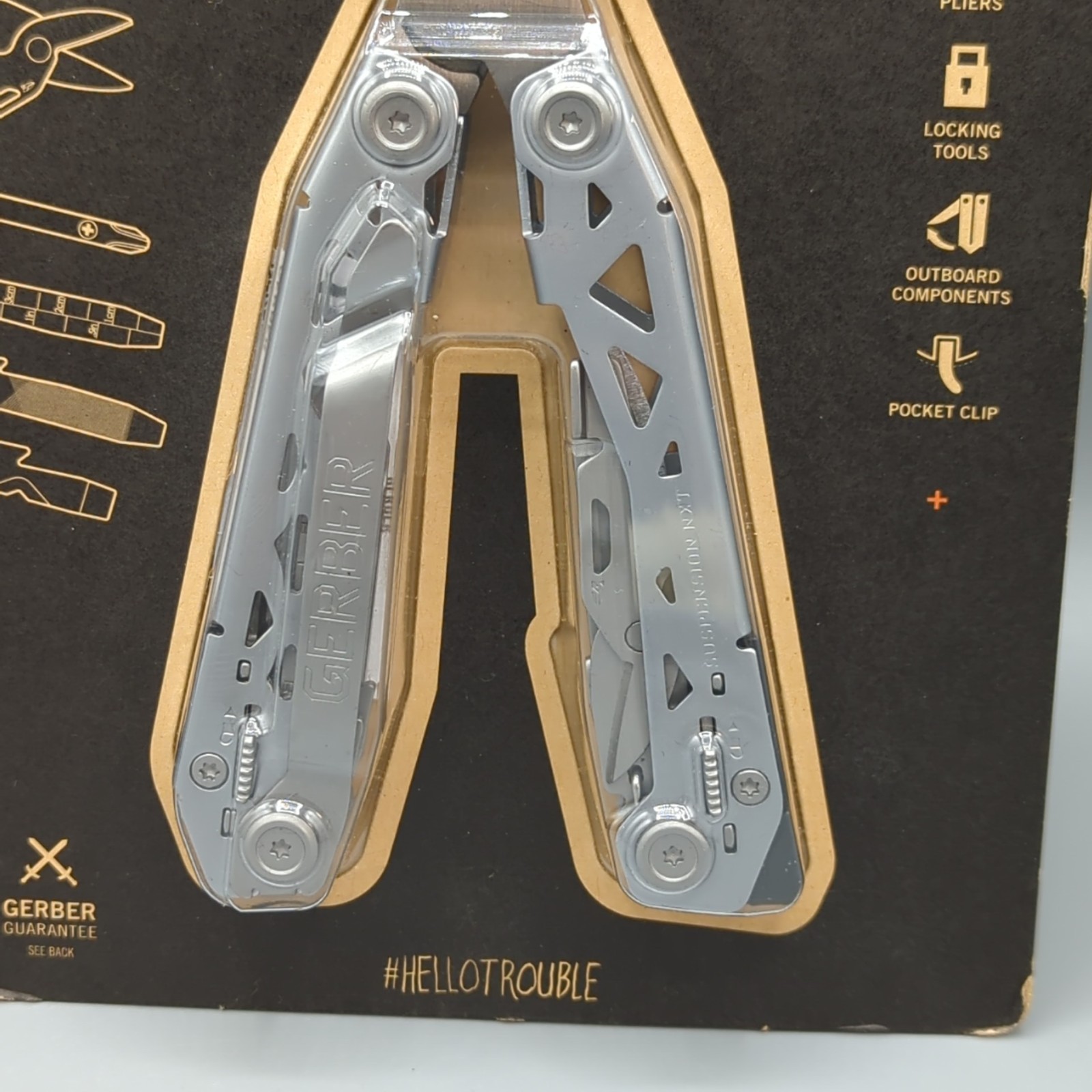 Gerber Suspension-NXT Stainless Steel Multi Tool 15 Tools 31-003345 NEW