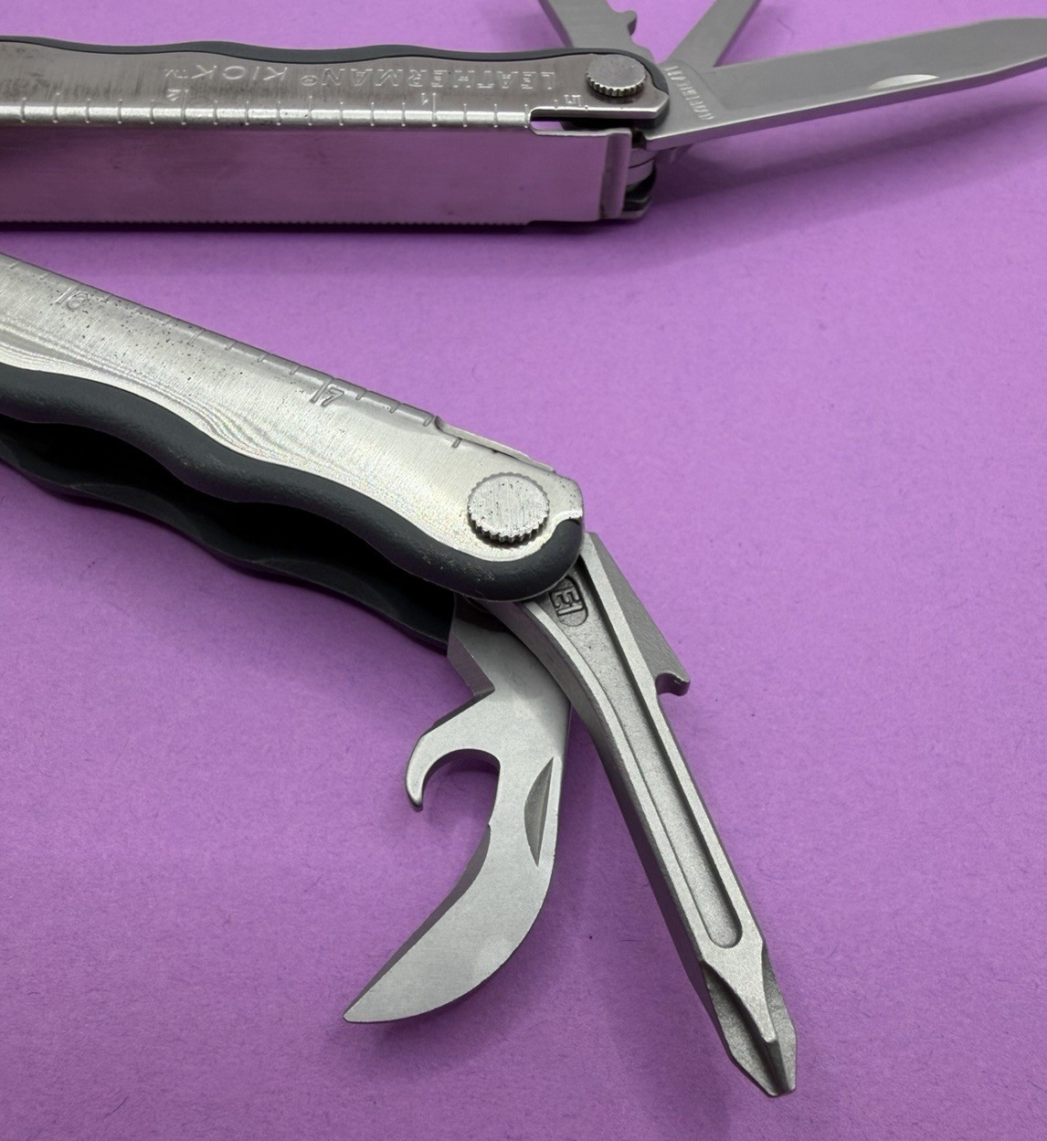 Leatherman Kick Multi-Tool With Nylon Sheath, Knife, Pliers, Retired