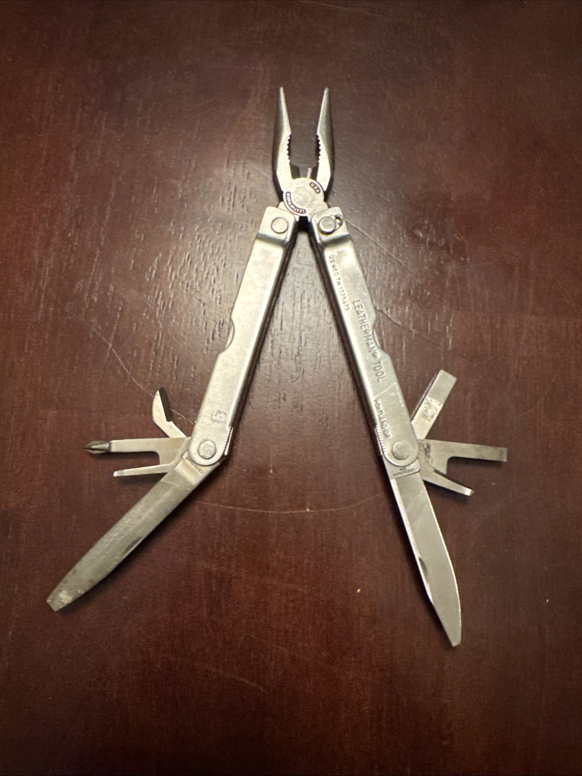 Vintage LEATHERMAN TOOL Portland OR 1994 US REG TM 1325473 No Sheath As Pictured