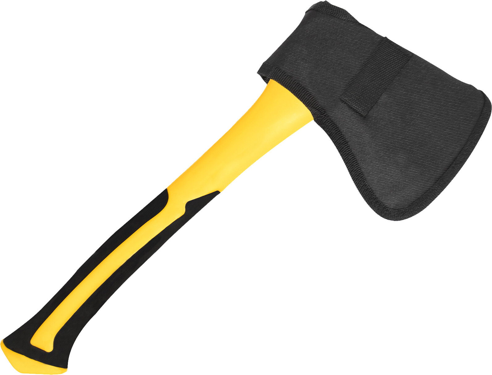 Yellow/Black – Deluxe Heavy Duty Camp Axe for camping, bushcraft, bugout bags