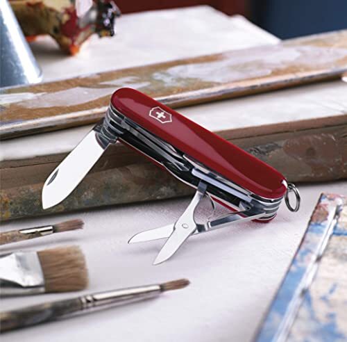 Victorinox Explorer Swiss Army Knife 16 Function Swiss Made Pocket Knife with 2