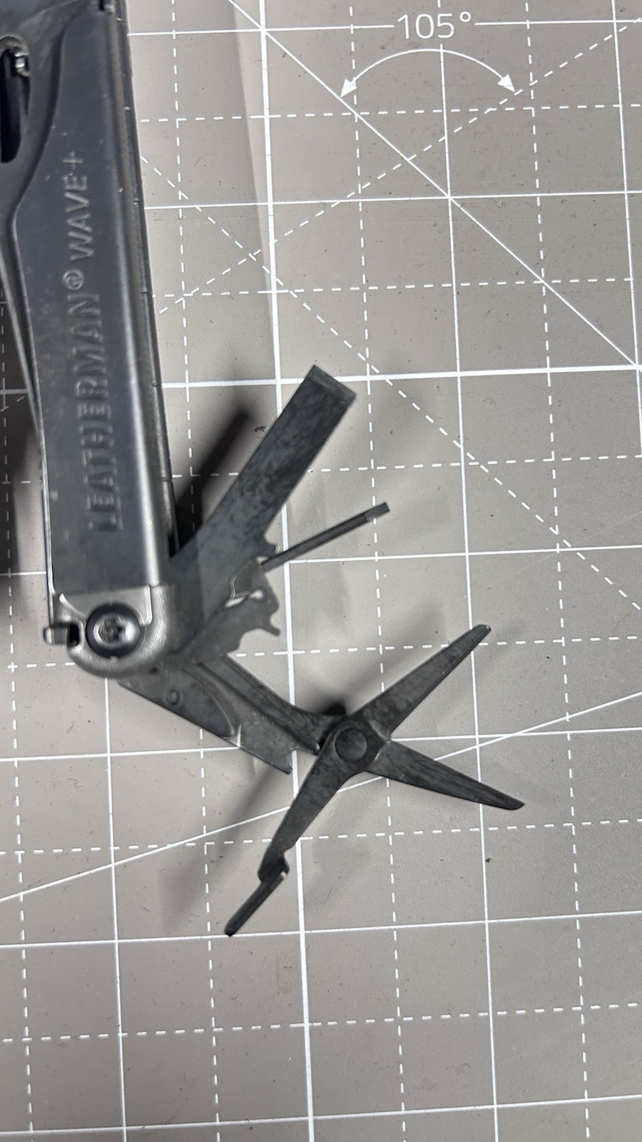 Leatherman Wave+ Plus Multi-Tool 18 Tools Included Black Oxide